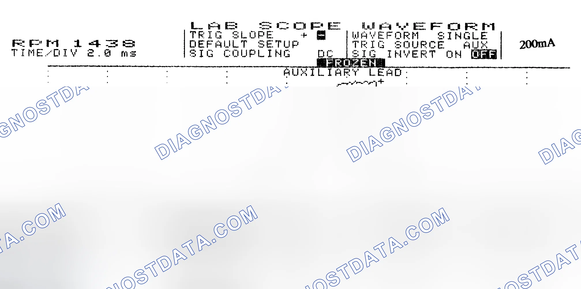 Scheme 15: Single Injector w/Normal Current Flow - Current Pattern