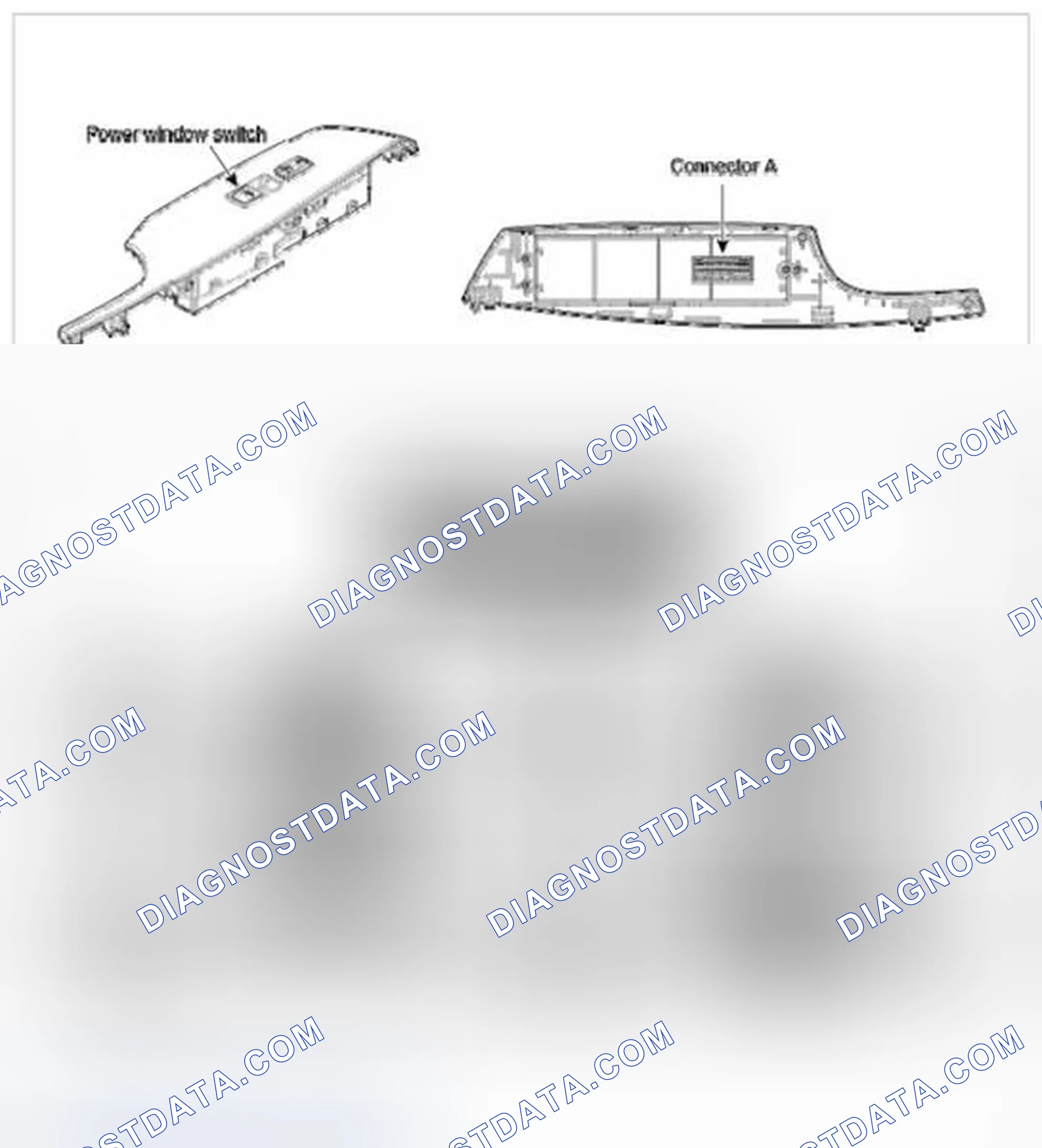 Scheme 34: Passenger Power Window Switch