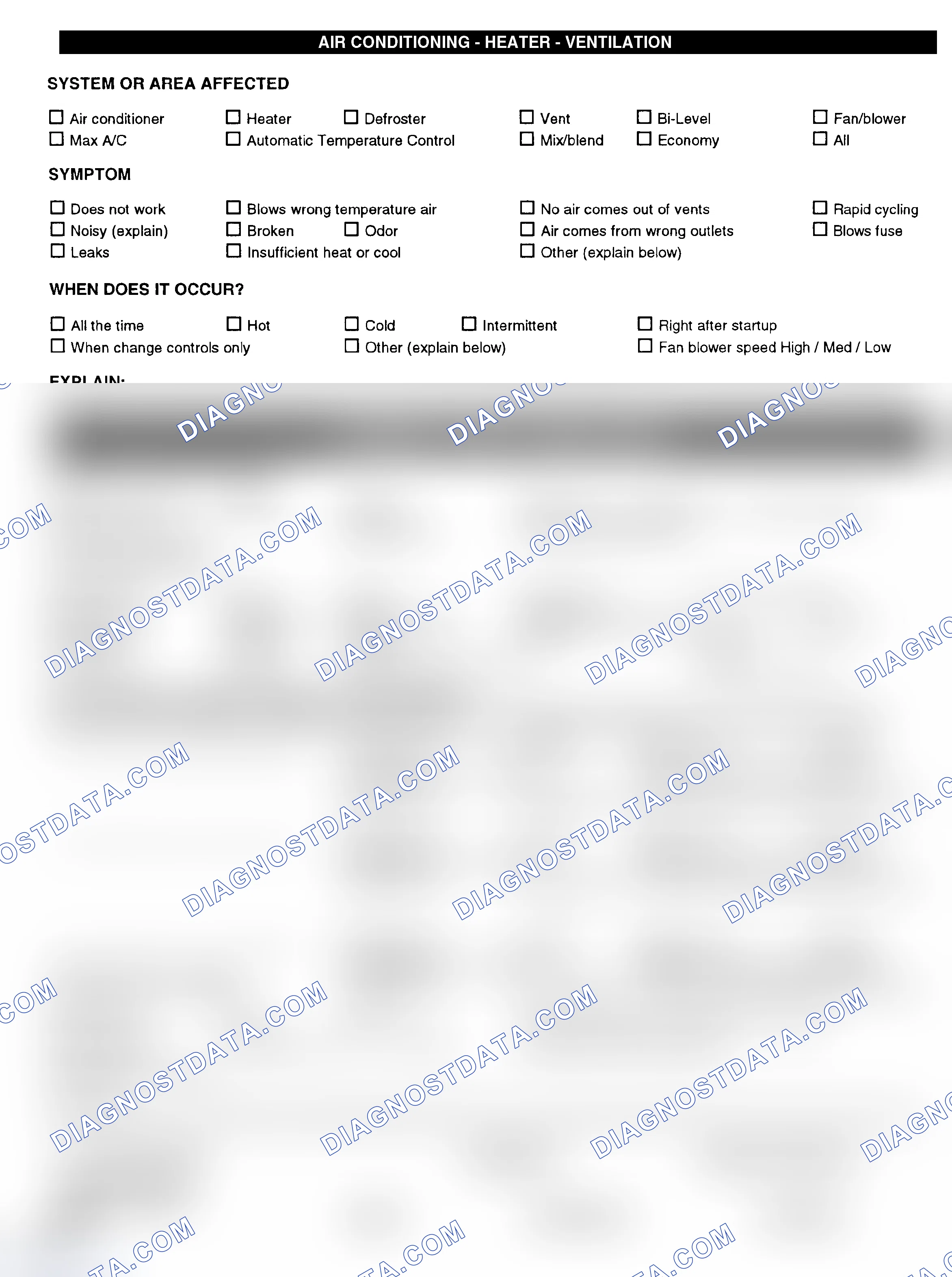 Scheme 4: Symptom Check List - Page 3