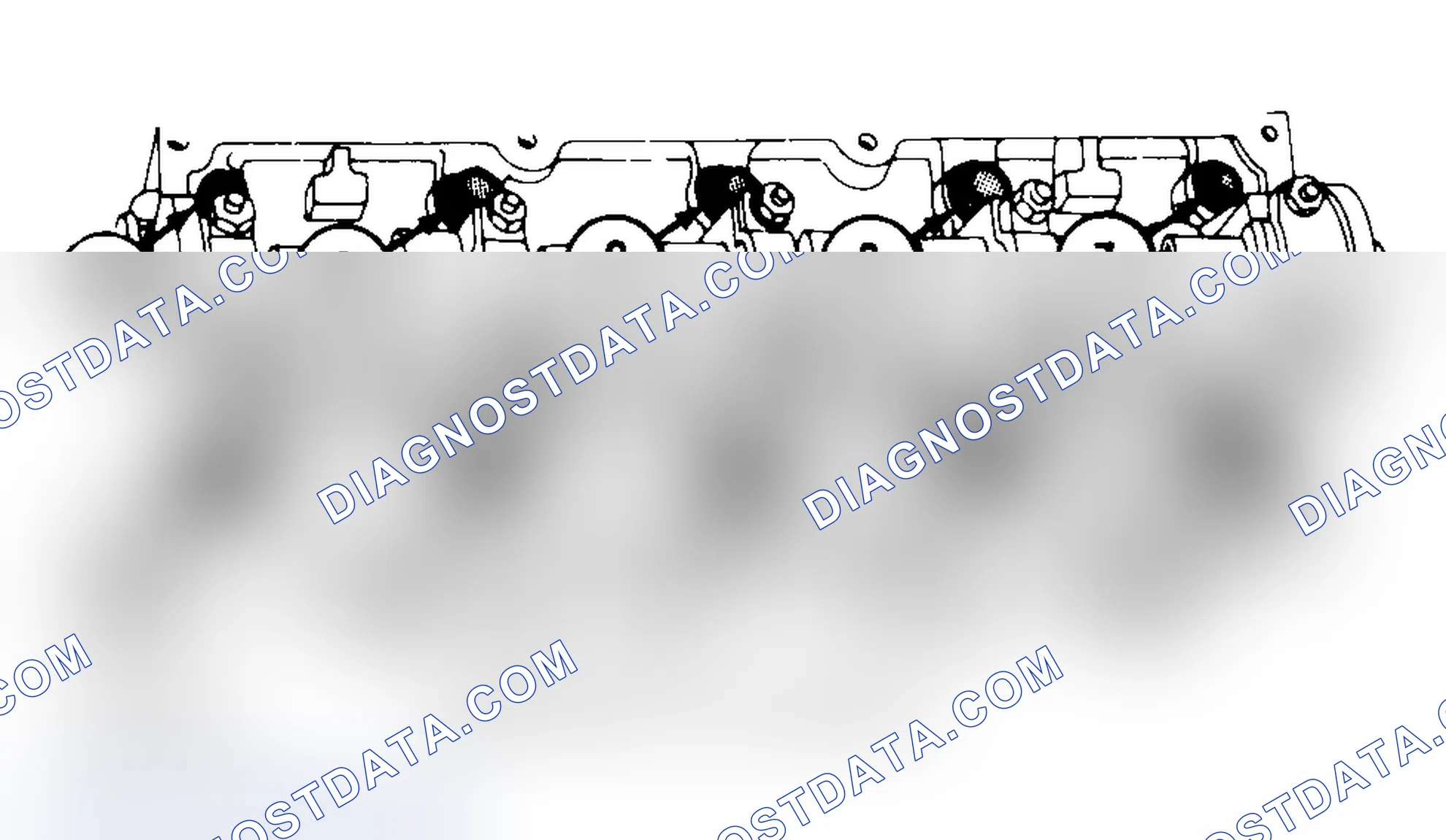 Scheme 3: Typical Cylinder Head Tightening or Loosening Sequence