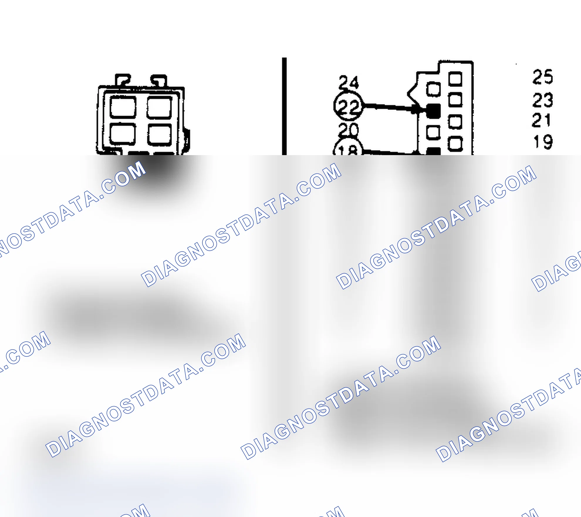 Scheme 173: Throttle Body 4-Wire Connector & Logic Module Red Connector View From Wire End