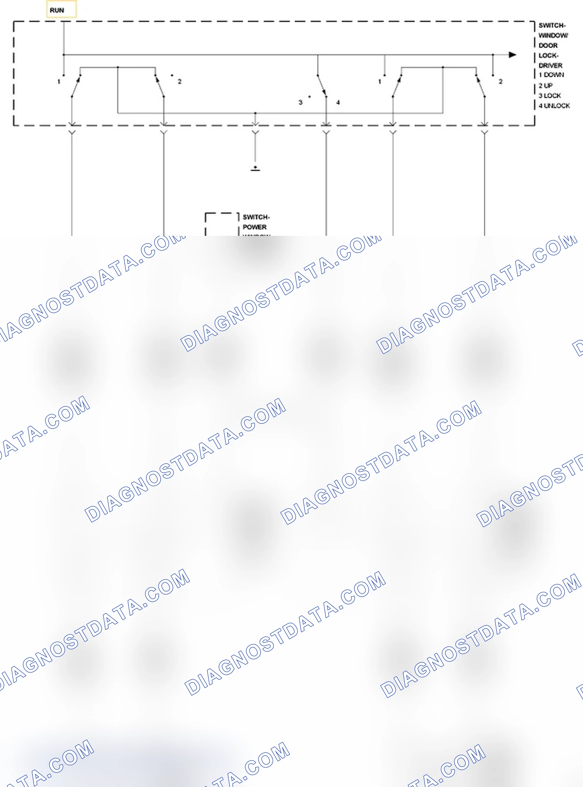 Scheme 19: REAR WINDOW MOTOR INOPERATIVE