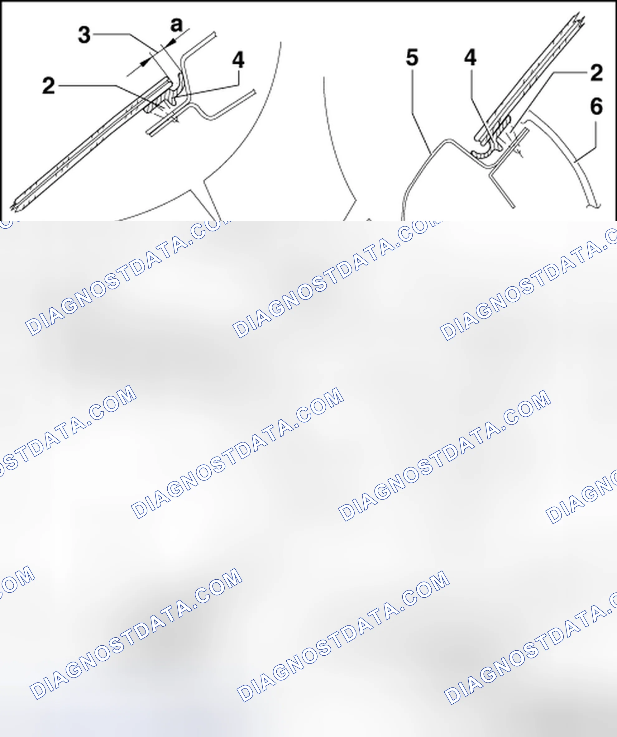 Scheme 108: WINDSHIELD ASSEMBLY OVERVIEW