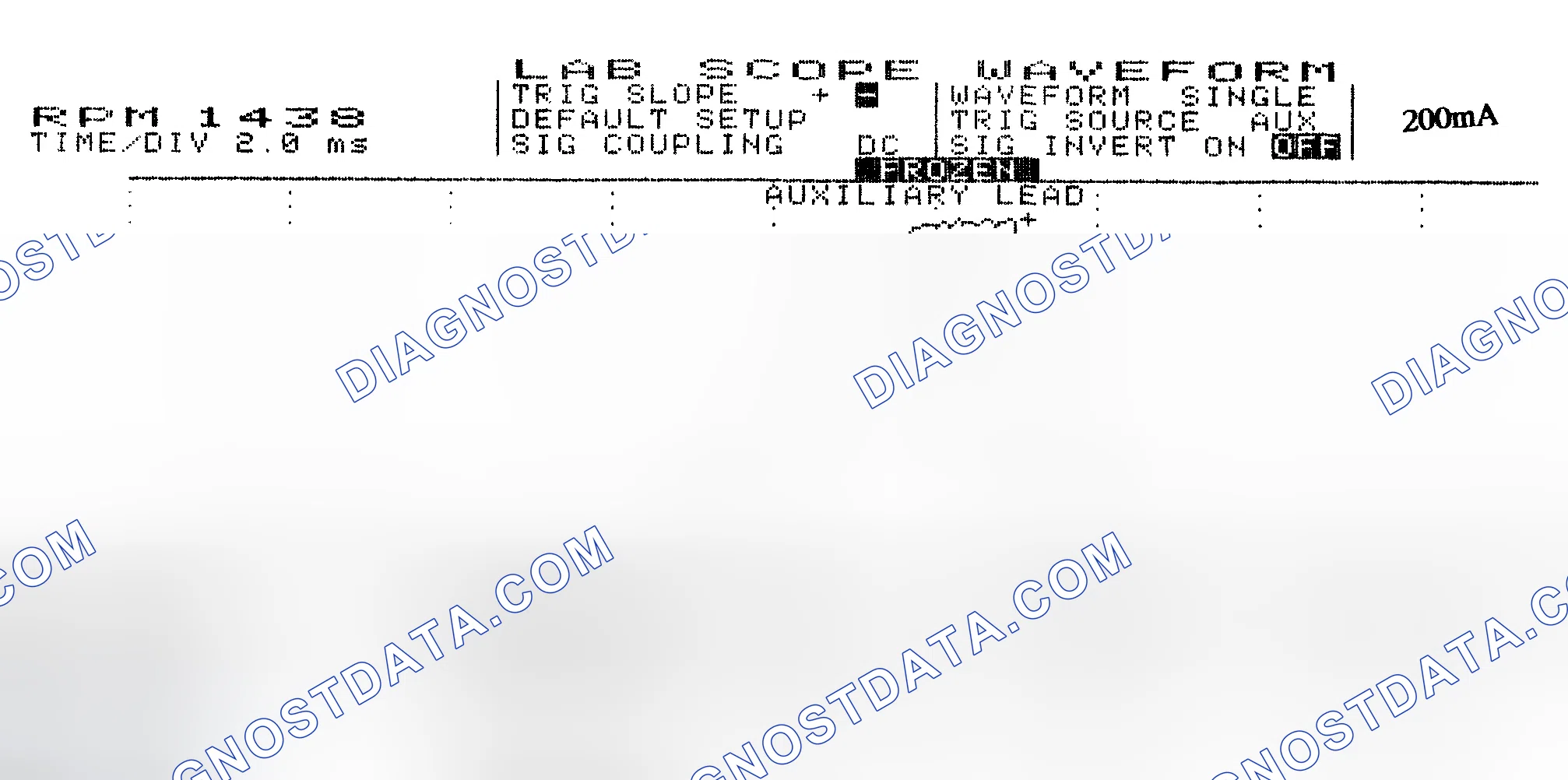 Scheme 15: Single Injector w/Normal Current Flow - Current Pattern