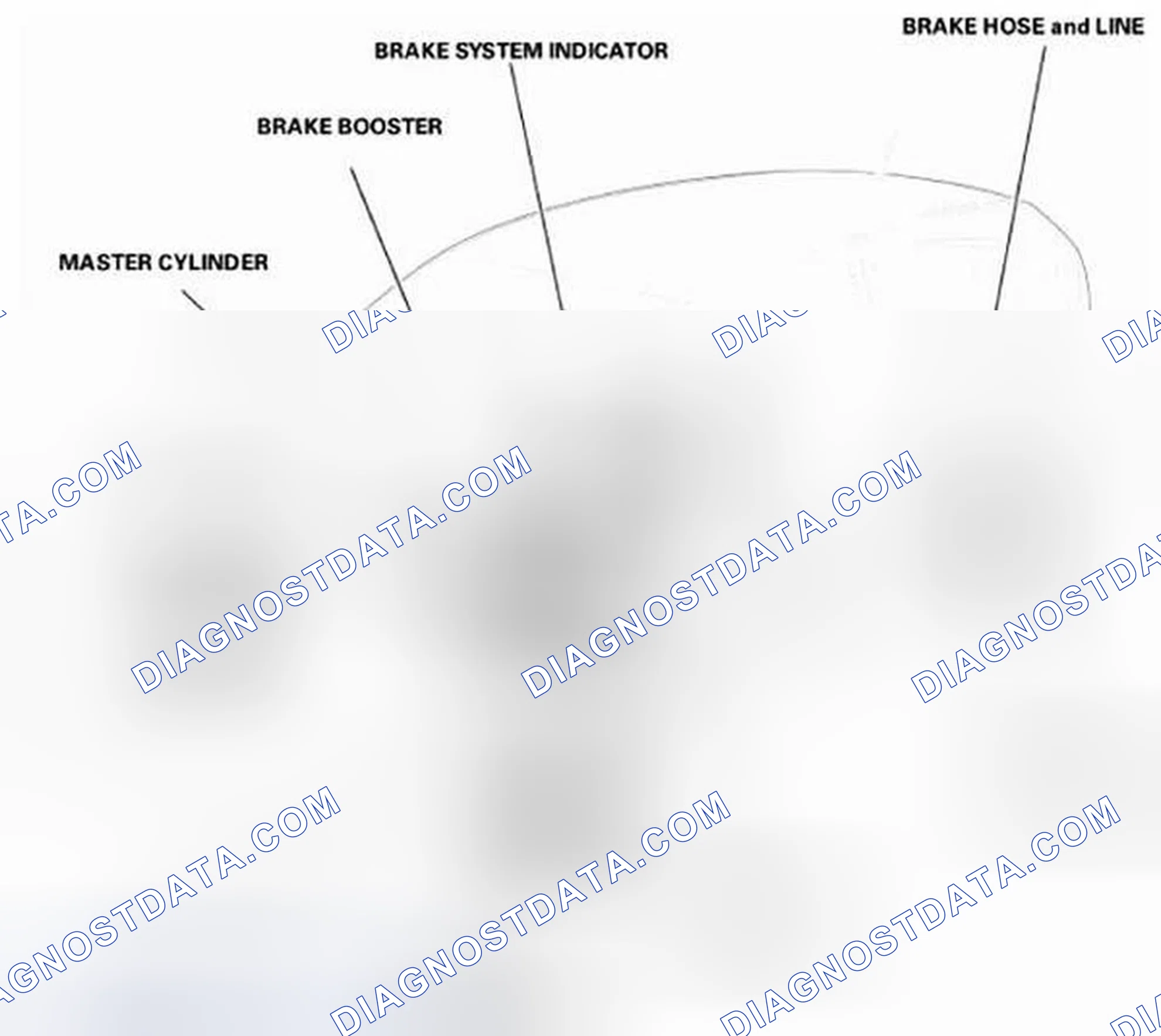 Scheme 365: Conventional Brake Component Location Index
