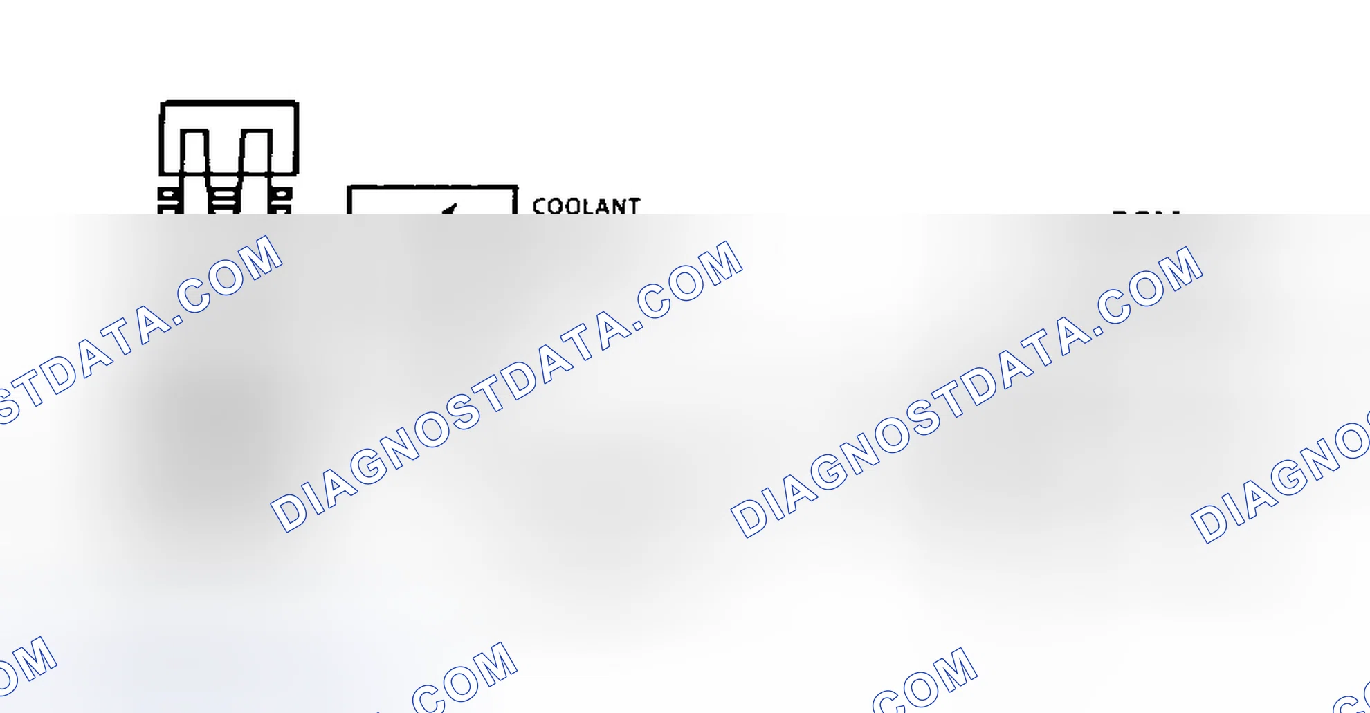 Scheme 80: Code 14 Schematic Coolant Sensor Signal Voltage Low