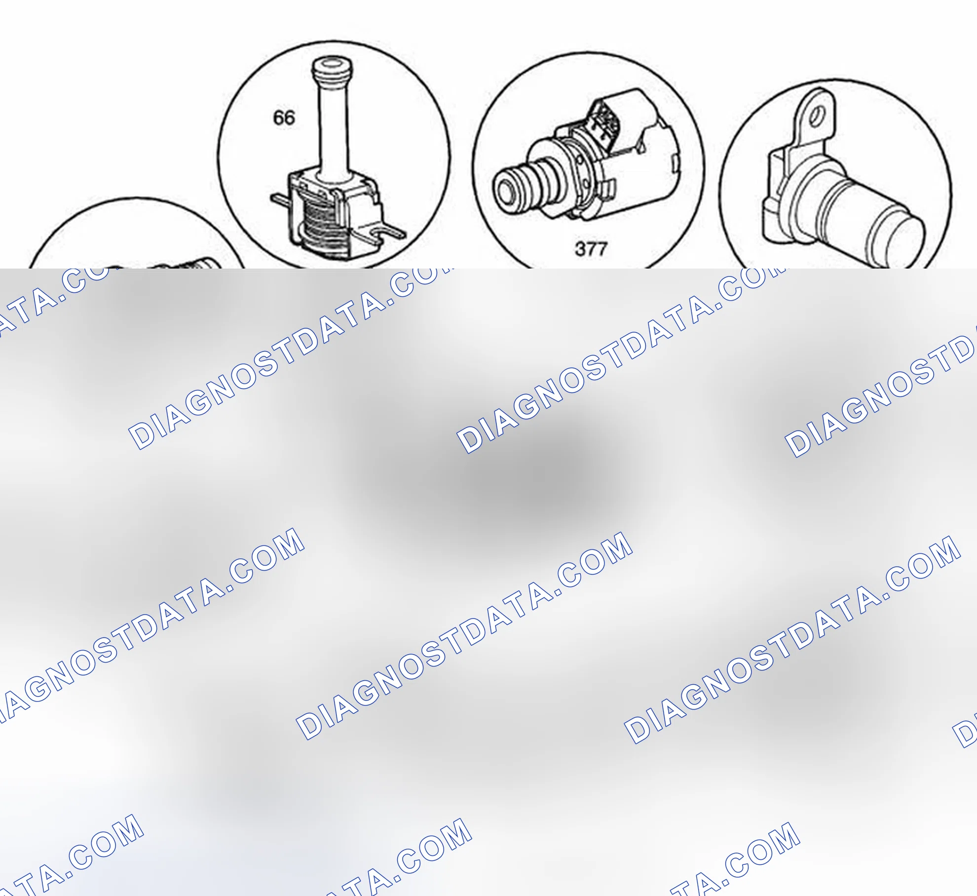 Scheme 91: Automatic Transmission Electronic Component Views