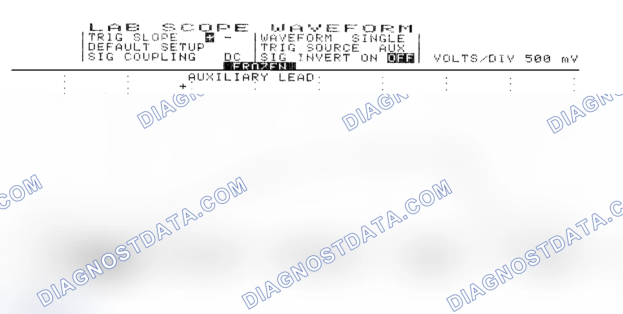 Scheme 14: Single Injector w/Excessive Current Flow - Current Pattern