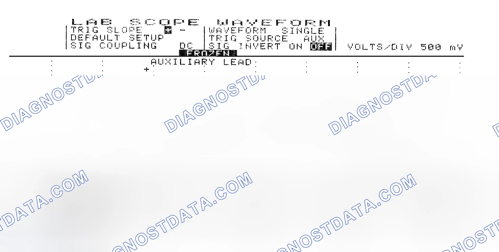 Scheme 14: Single Injector w/Excessive Current Flow - Current Pattern