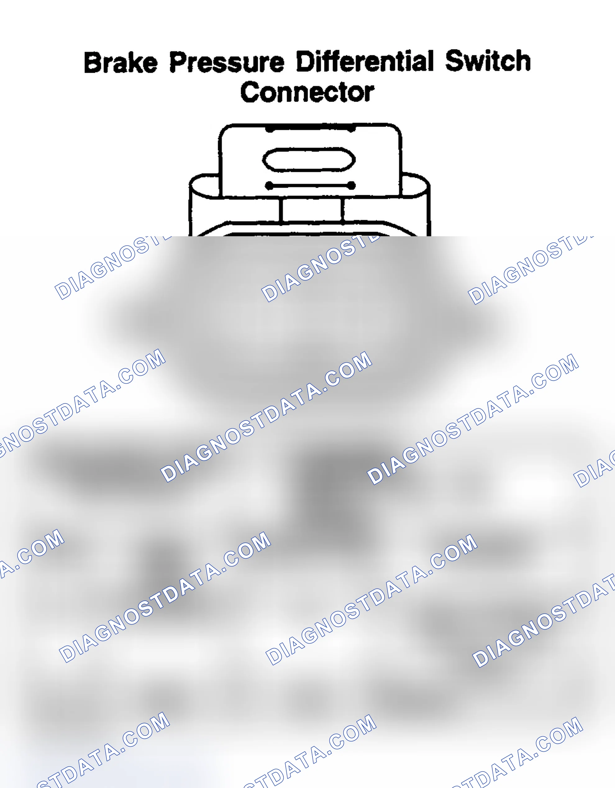 Scheme 128: BRAKE PRESSURE DIFFERENTIAL SWITCH