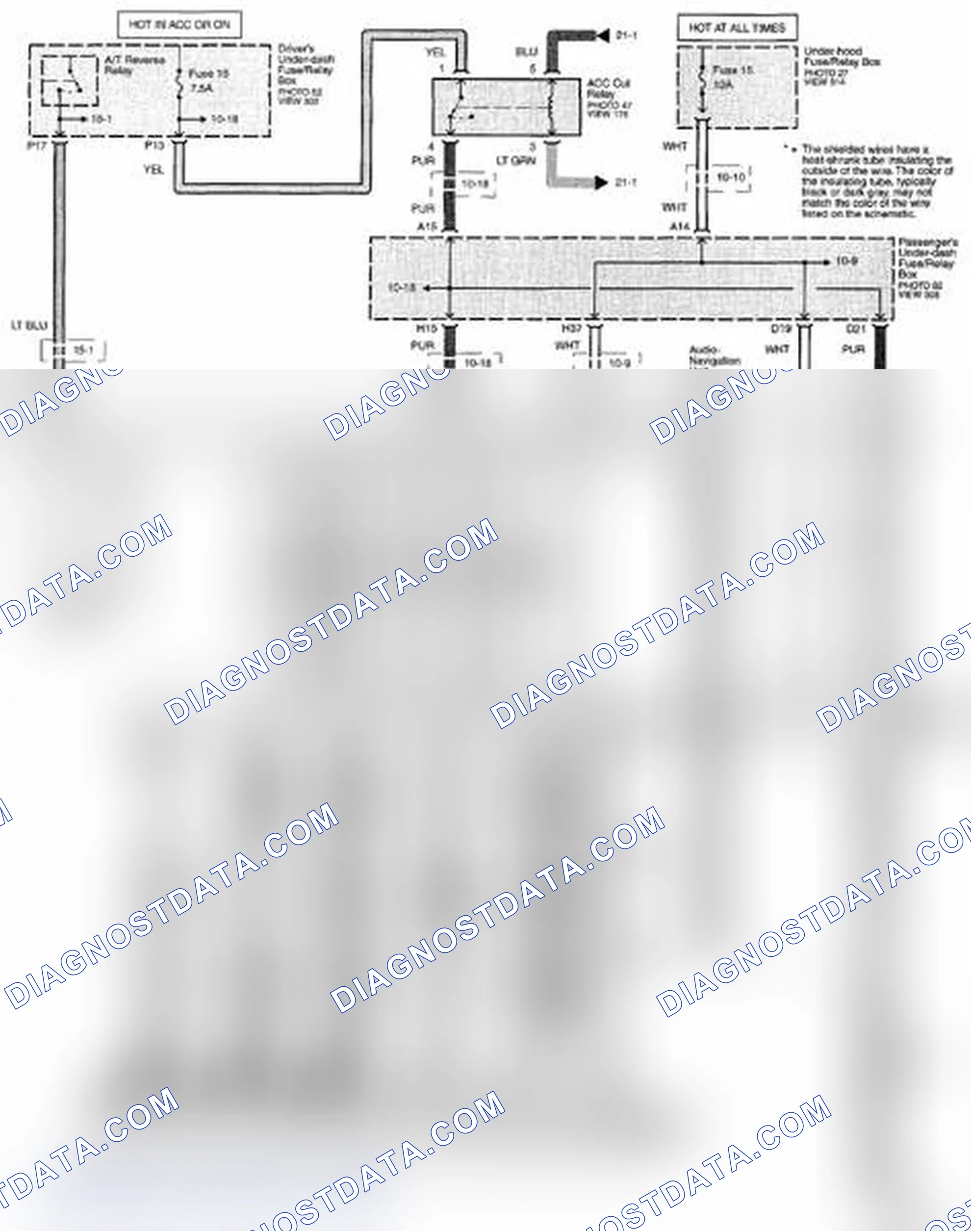 Scheme 341: Rearview Camera Circuit Diagram (Page 161)