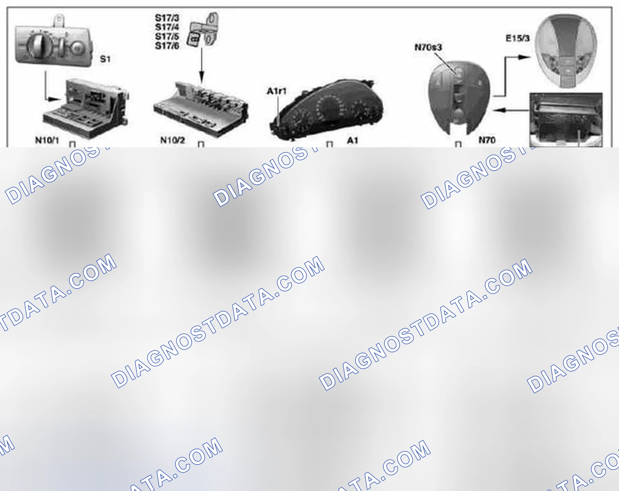 Scheme 14: Exterior light-dependent control of interior lighting, function - GF82.20-P-3003T