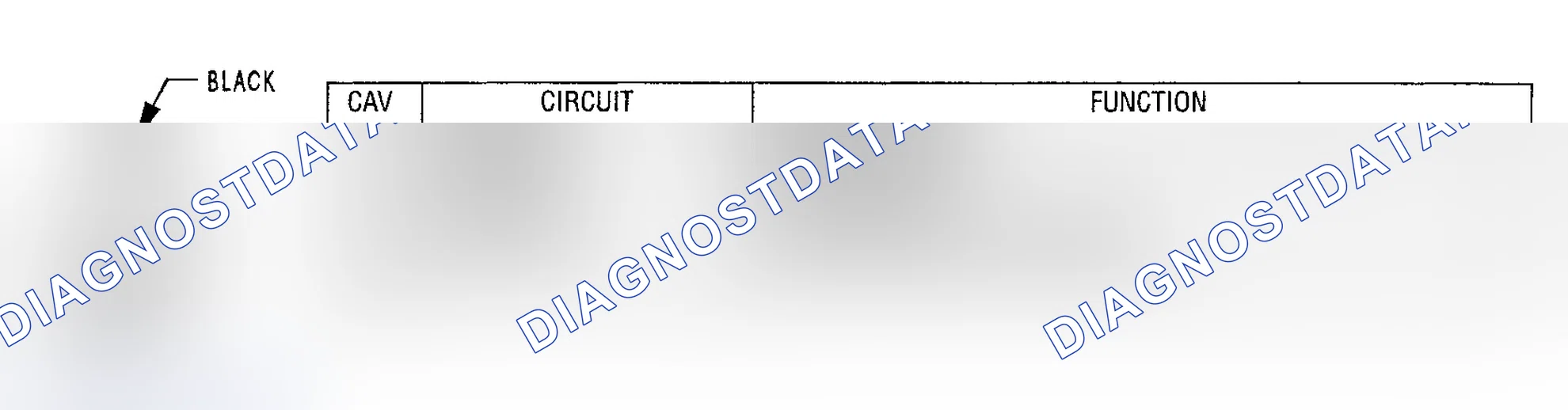 Scheme 362: LINE PRESSURE SENSOR CONNECTOR END VIEW (4.7L)