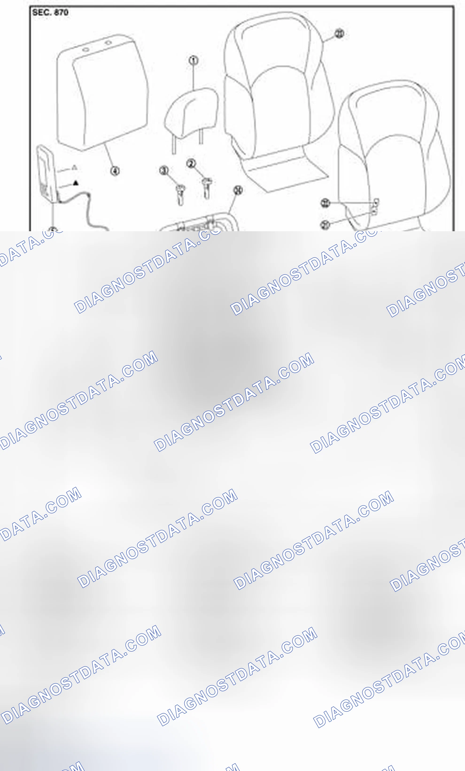 Scheme 42: PASSENGER SEAT