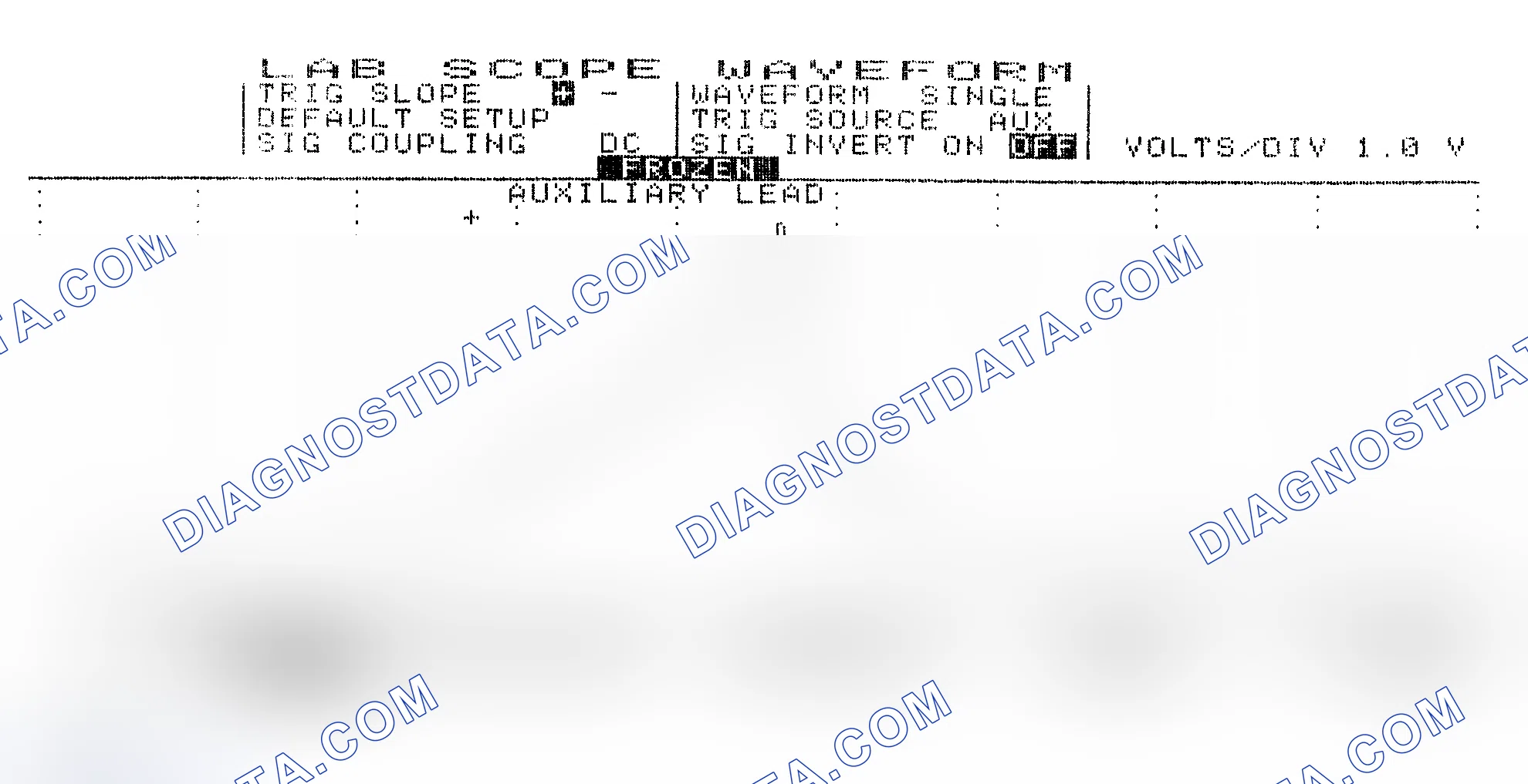 Scheme 19: Single Injector w/Excessive Current Flow - Current Pattern