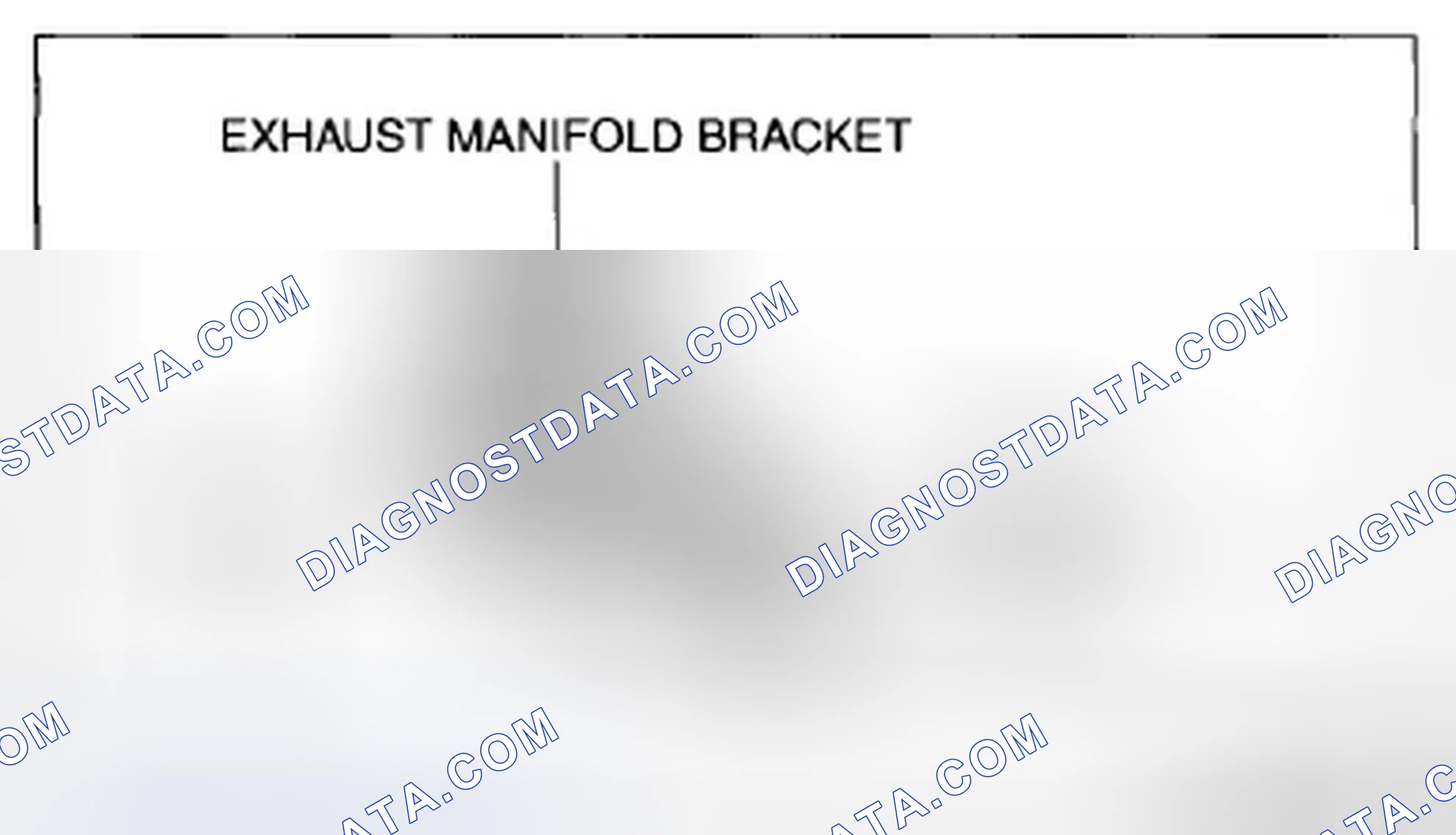 Scheme 219: Exhaust Manifold Bracket Installation Note