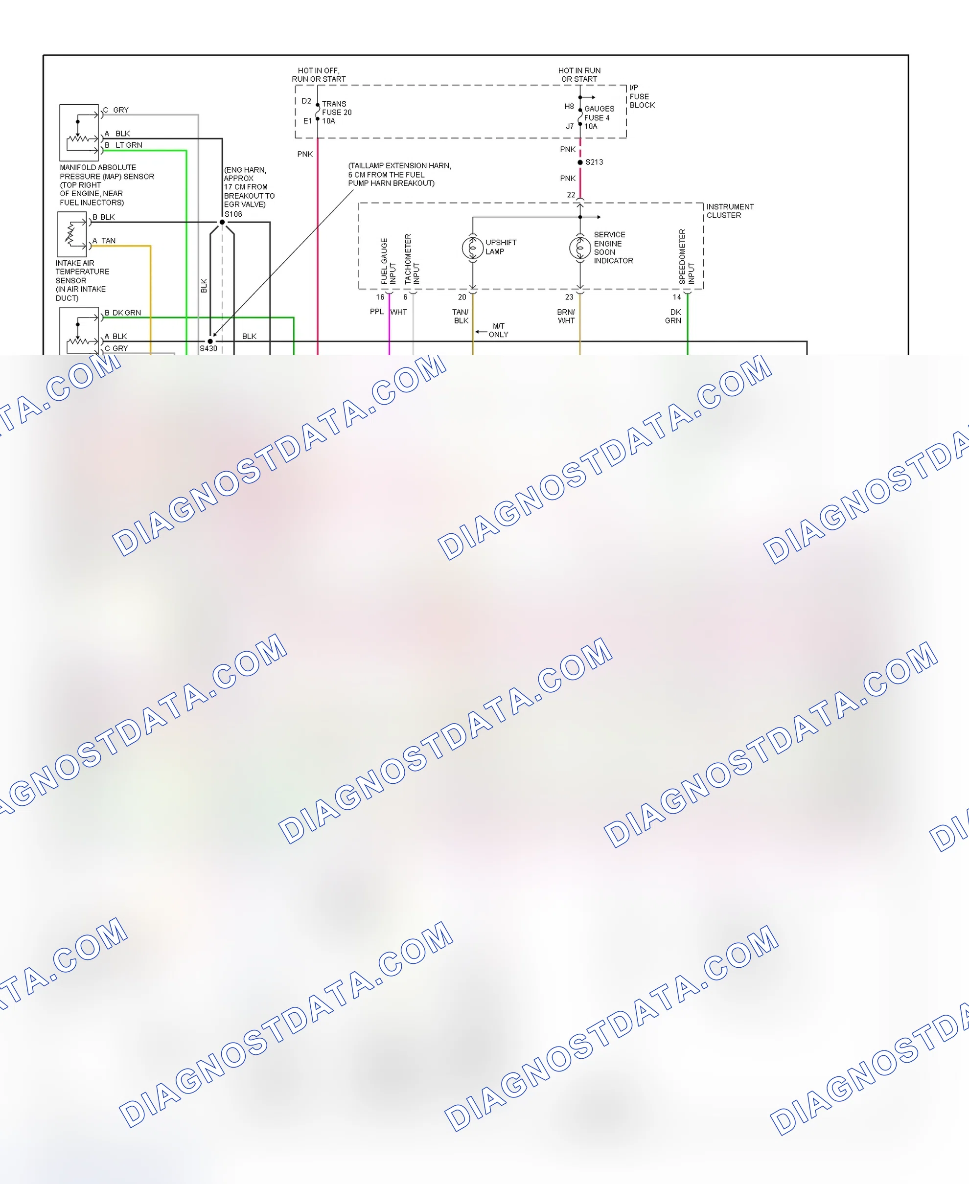 Scheme 91: PCM Wiring Diagram (Pickup - 5.7L CNG - 5 Of 6)