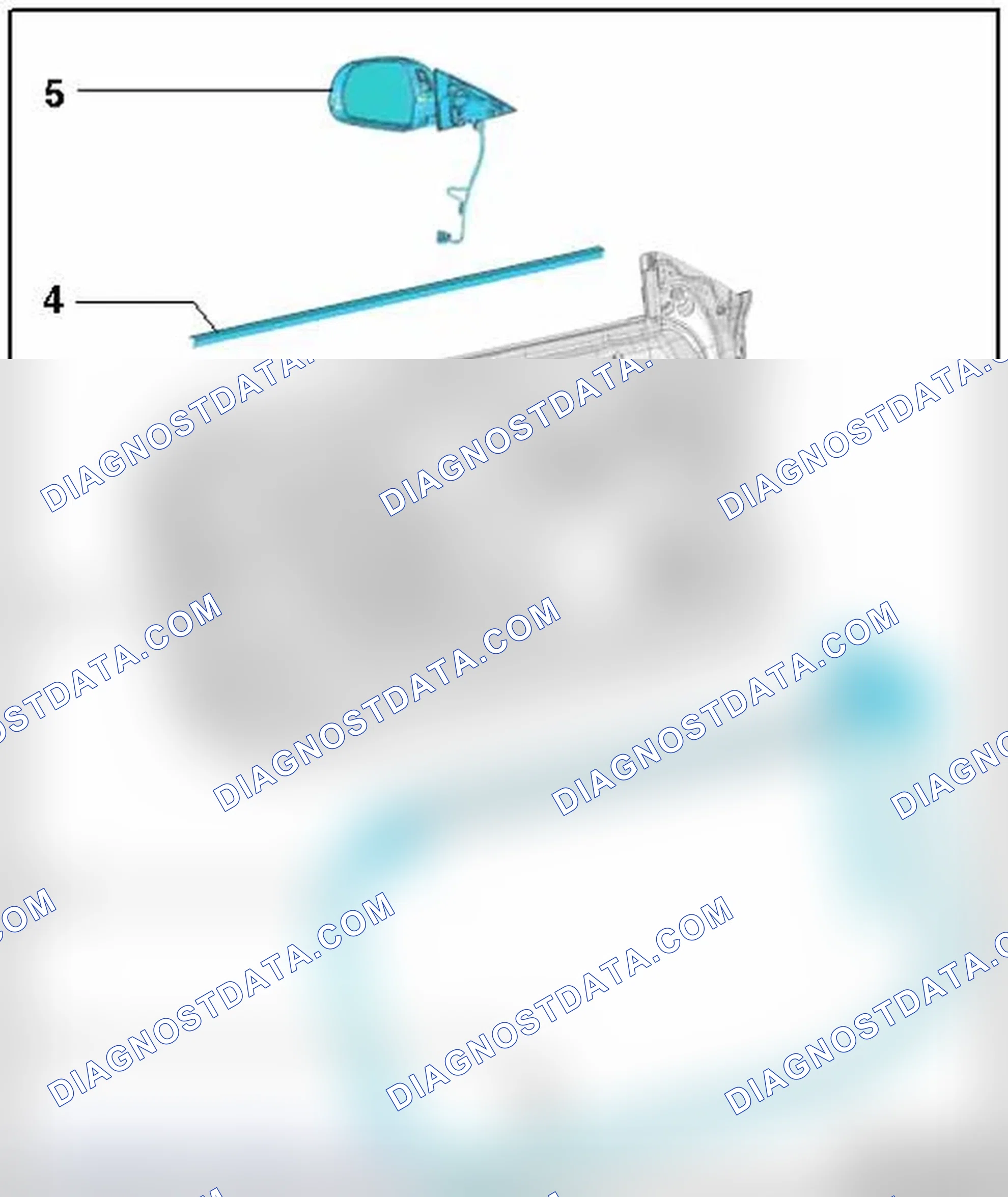 Scheme 149: OUTER AND INNER WINDOW SHAFT STRIP ASSEMBLY OVERVIEW