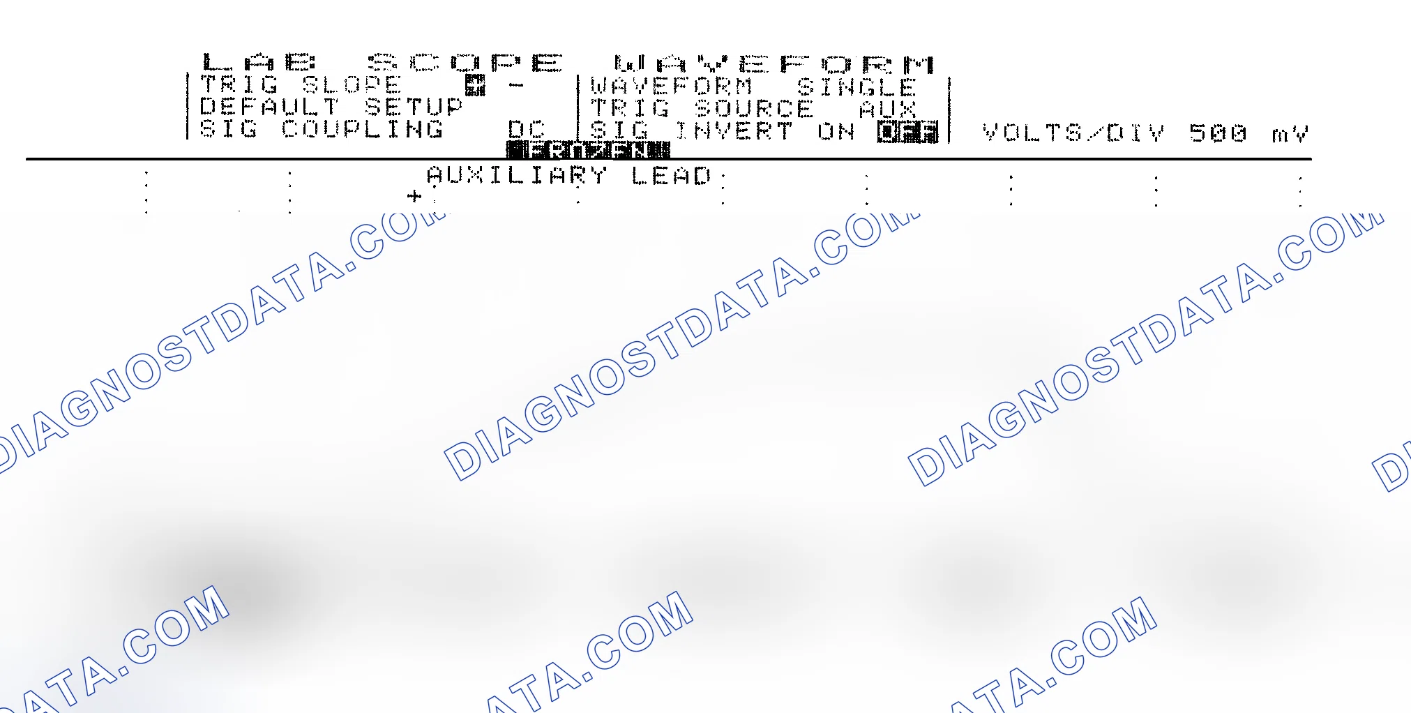 Scheme 14: Single Injector w/Excessive Current Flow - Current Pattern