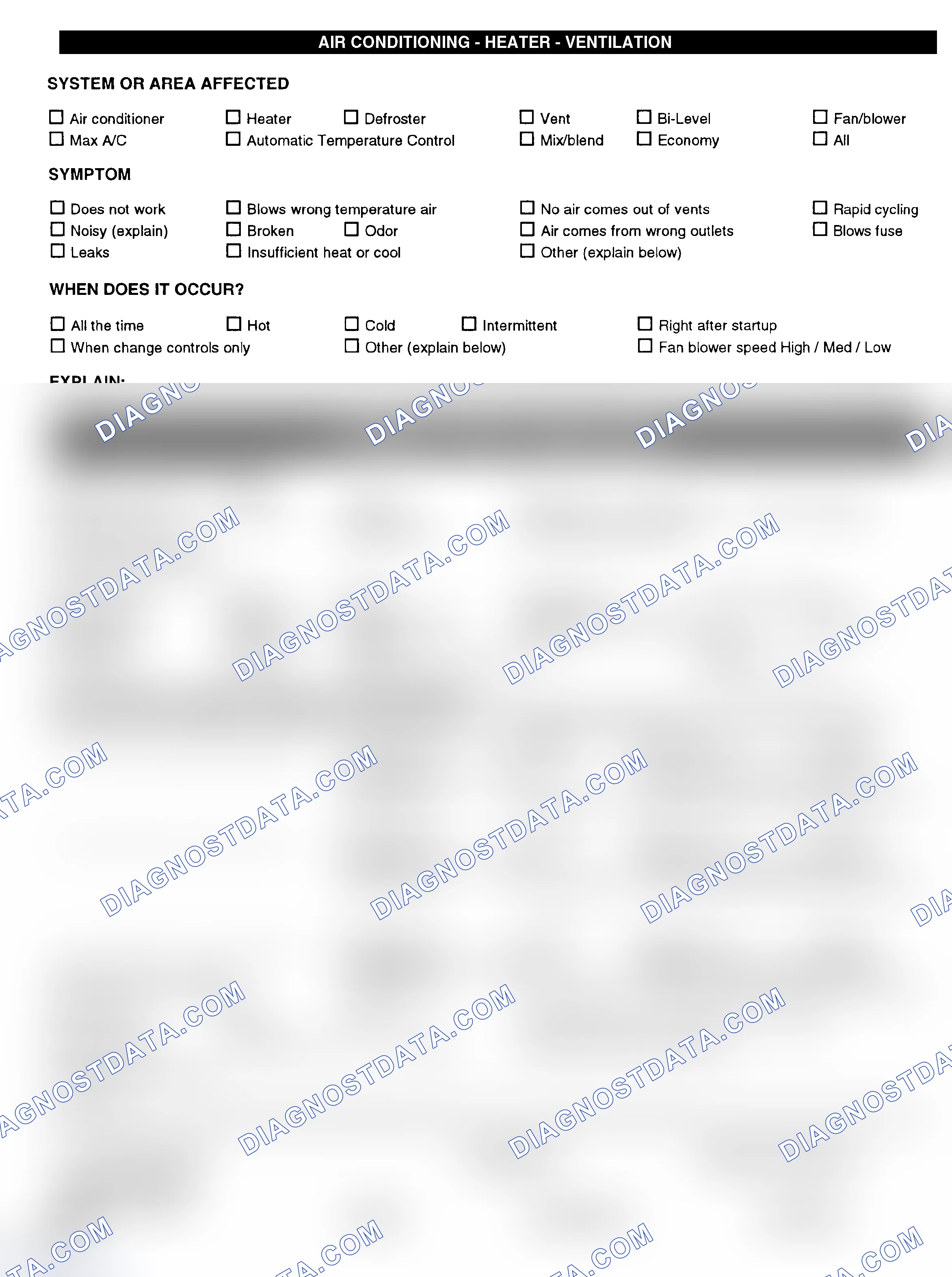 Scheme 4: Symptom Check List - Page 3