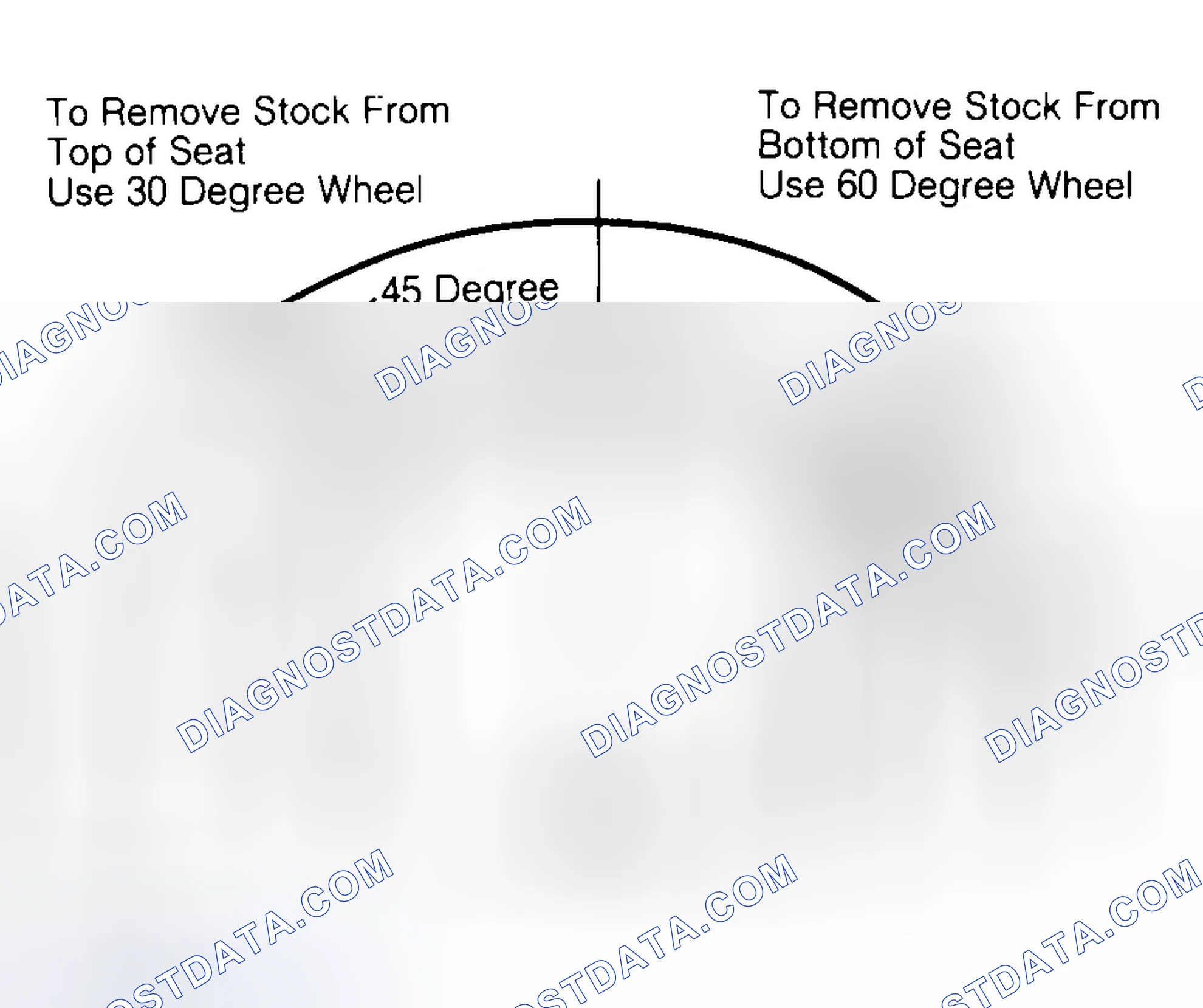 Scheme 19: Adjusting Valve Seat Width