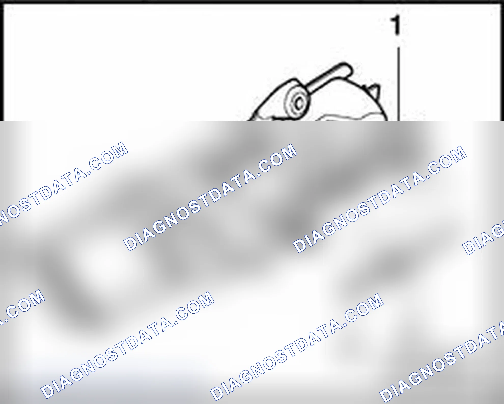 Scheme 84: Disengaging Bowden cable for interior door handle