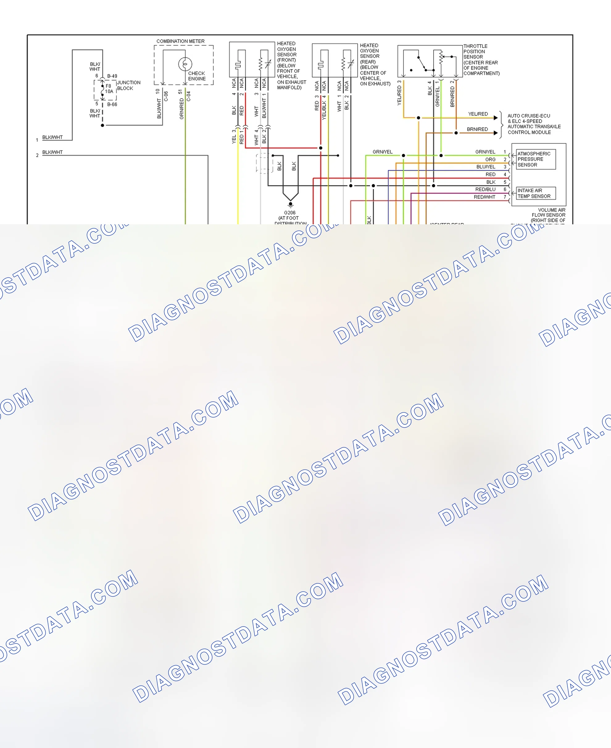 Scheme 57: Wiring Diagram (Eclipse 2.4L - 2 Of 2)