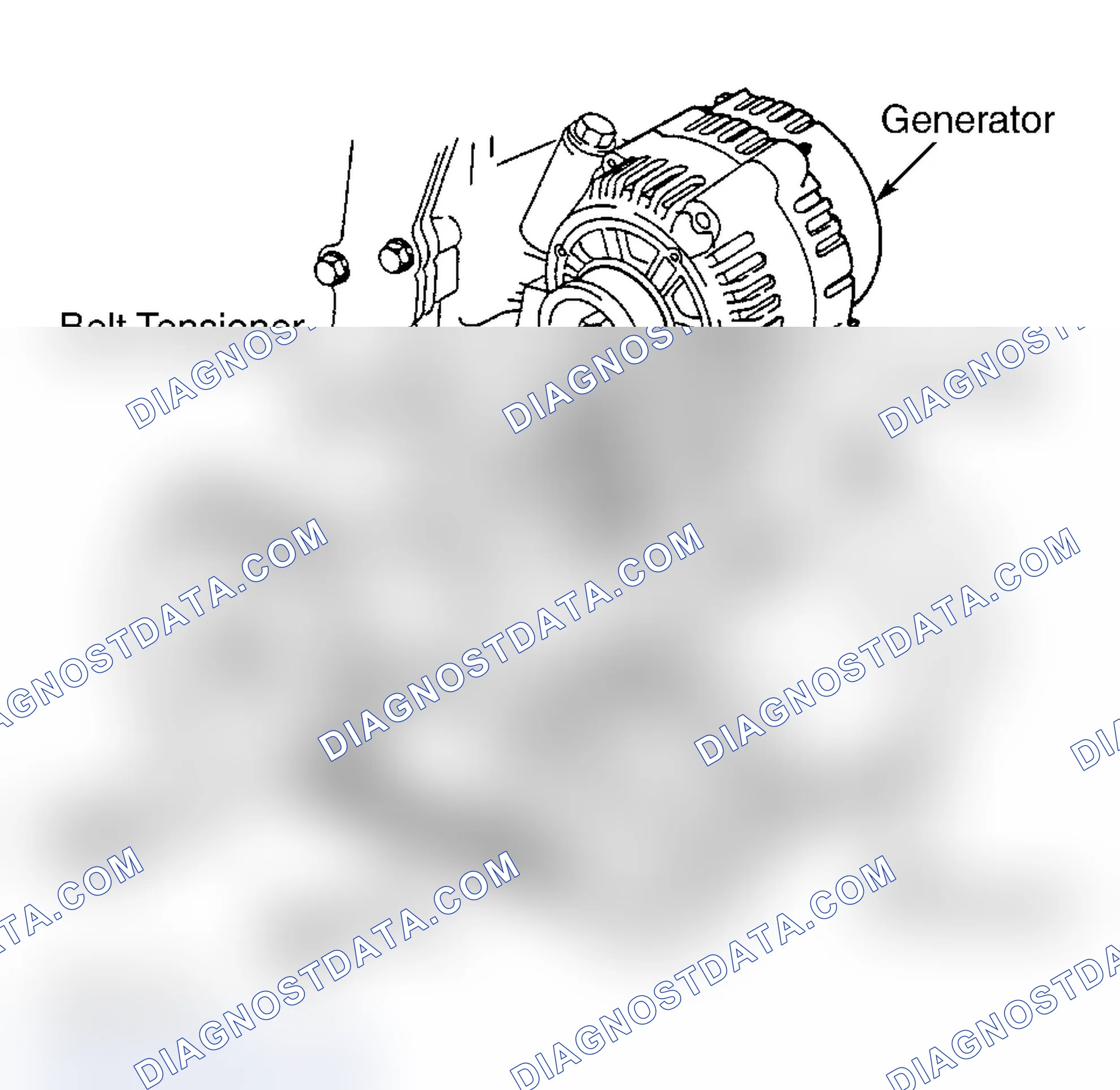 Scheme 9: Serpentine Belt Routing (2.4L "J" & "N" Bodies)