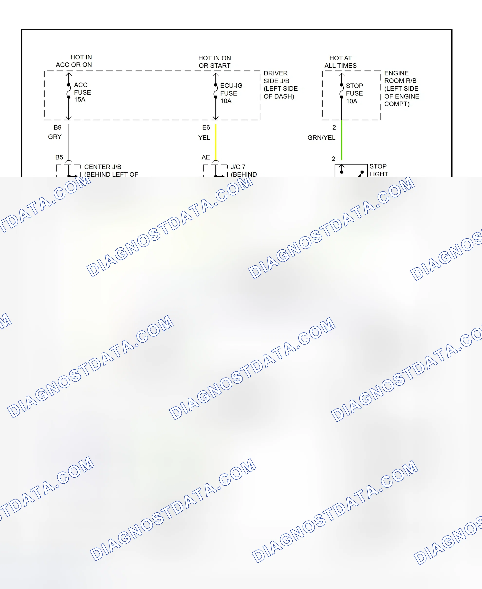 Scheme 66: Shift Interlock System Wiring Diagram (1997 4Runner)