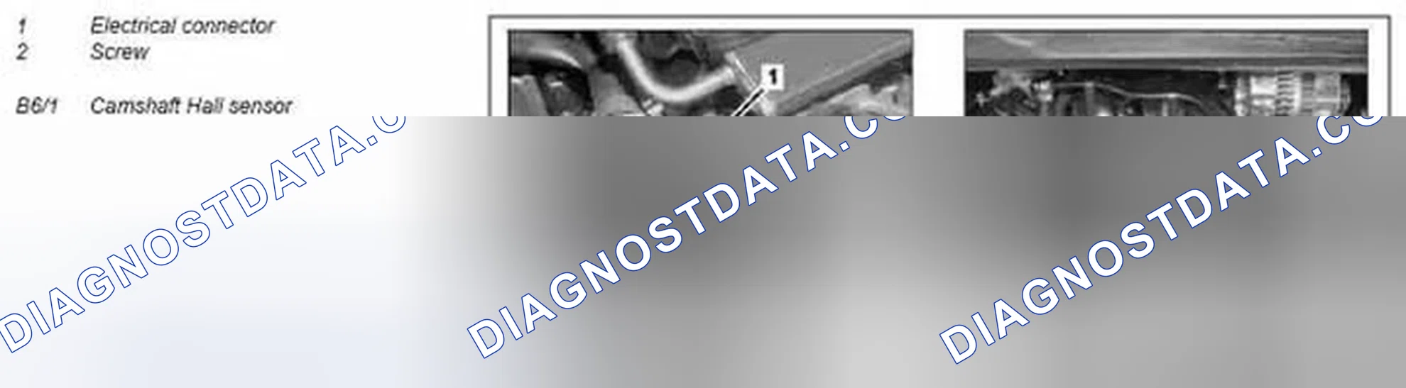 Scheme 14: Remove/install camshaft position sensor - AR15.12-P-2140MCU