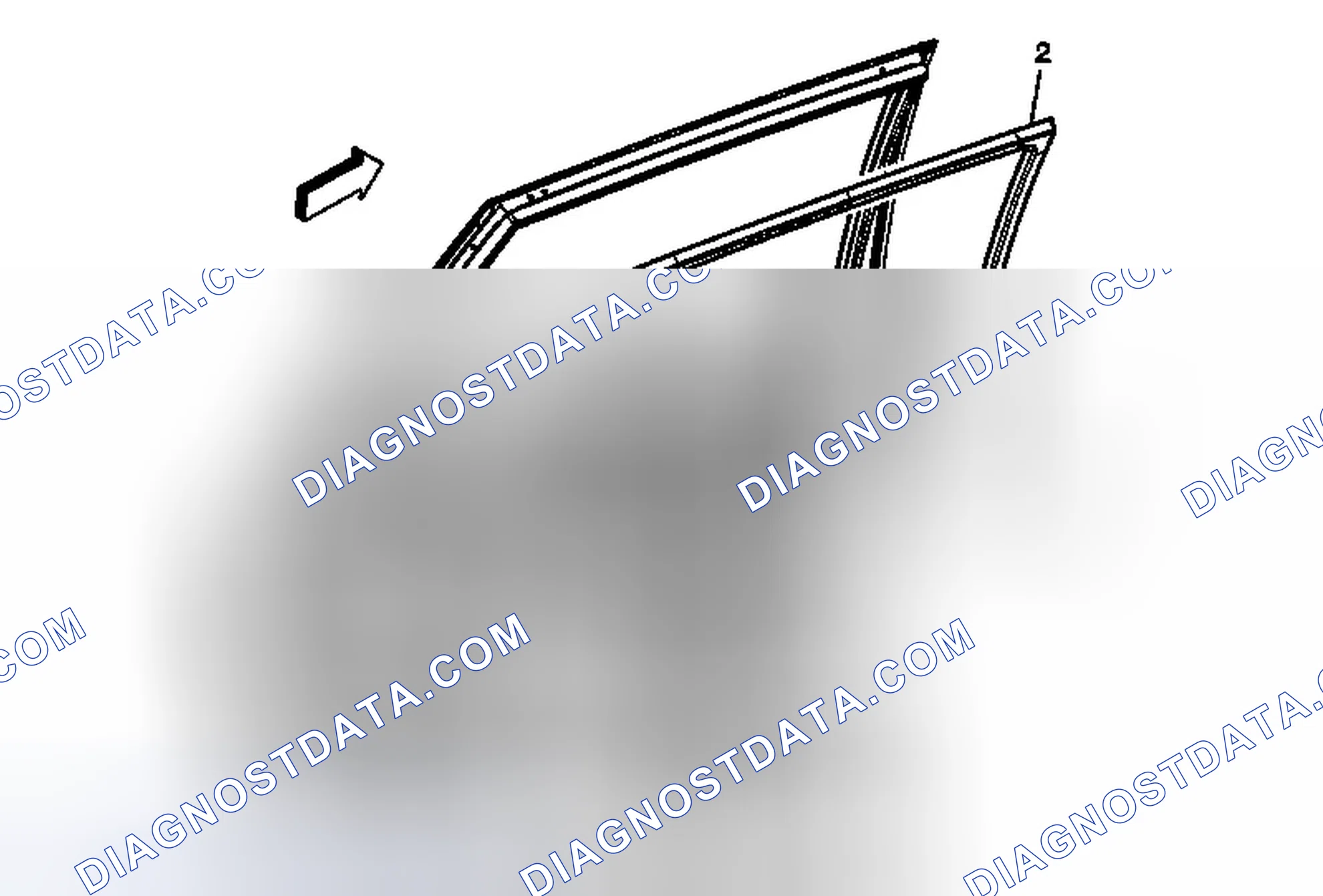Scheme 79: Rear Side Door Upper Garnish Molding Replacement (Enclave)