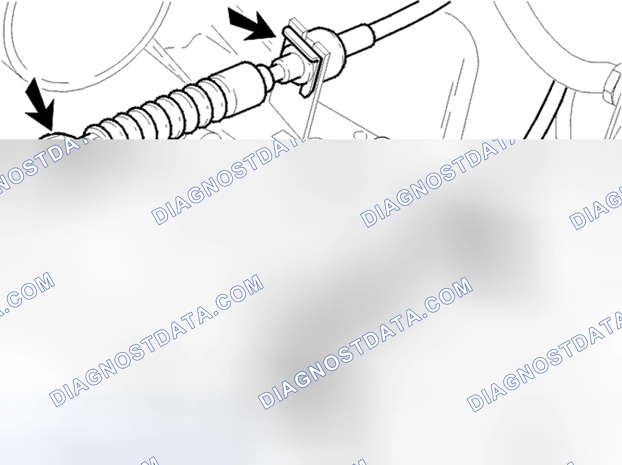 Scheme 18: Manual transmissions: Installing the gear selector mechanism cables