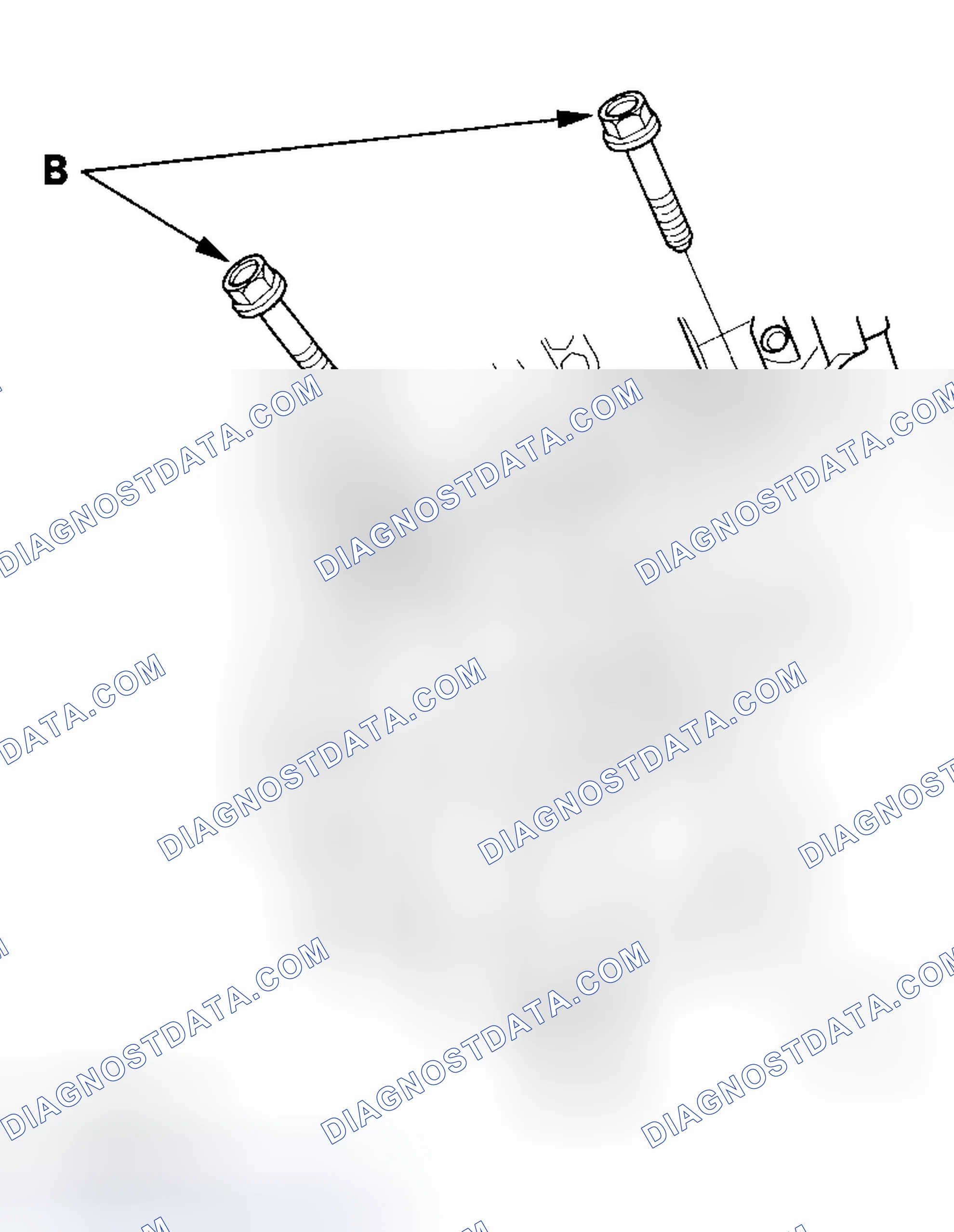 Scheme 464: Oil Pan Removal