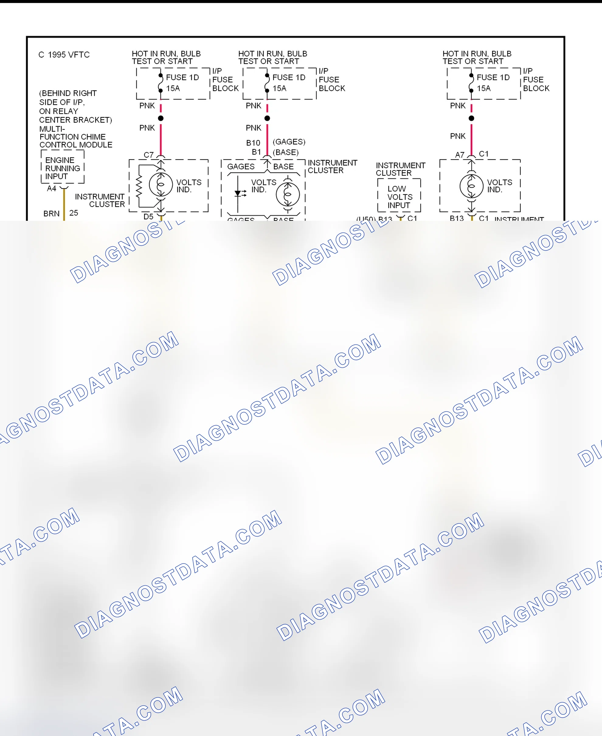 Scheme 6: Charging System Wiring Diagram