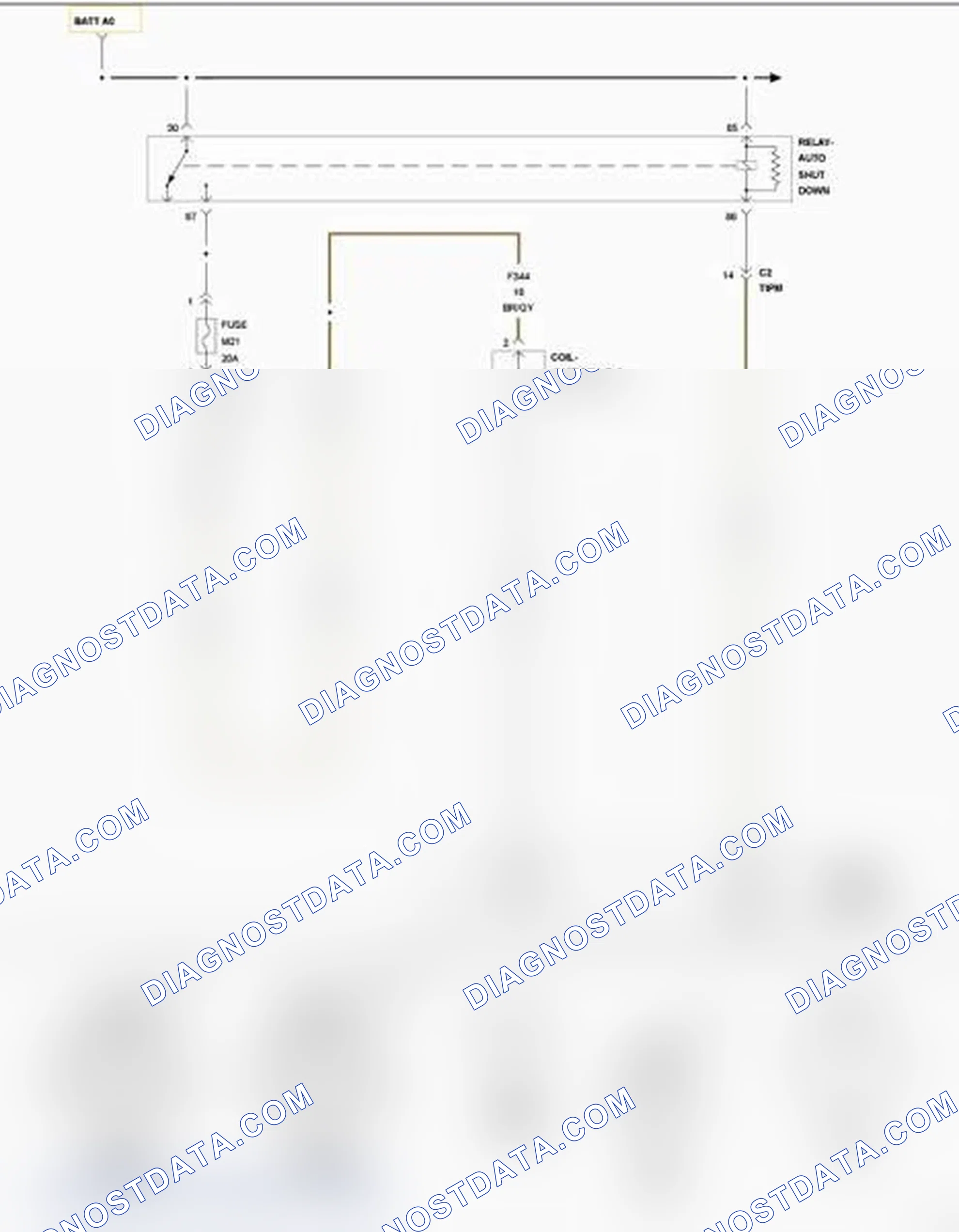 Scheme 461: P2323-IGNITION COIL 8 SECONDARY CIRCUIT- INSUFFICIENT IONIZATION
