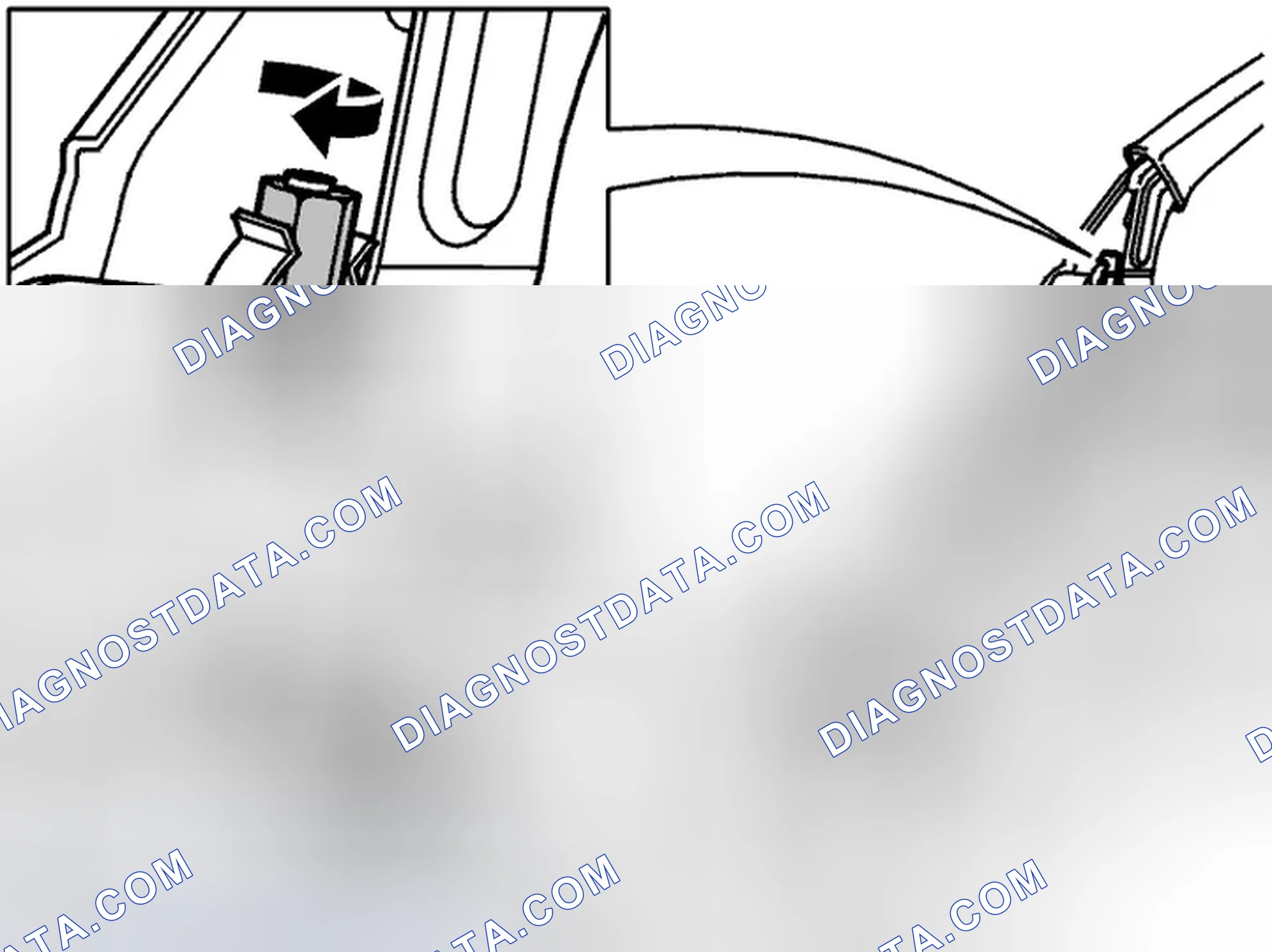Scheme 200: Install the cable to the parking brake segment