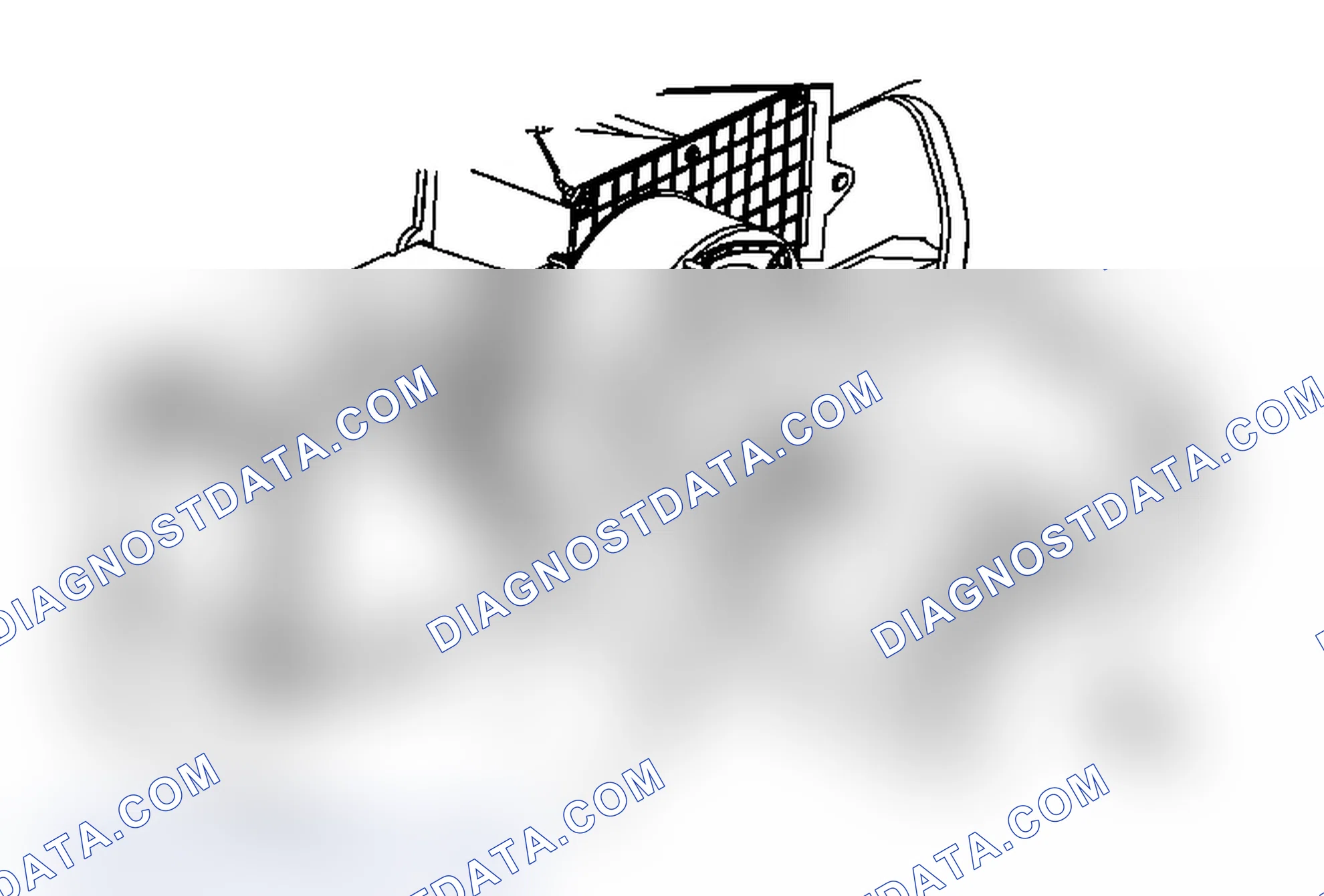Scheme 17: Heater Inlet Hose Replacement (4.3L)