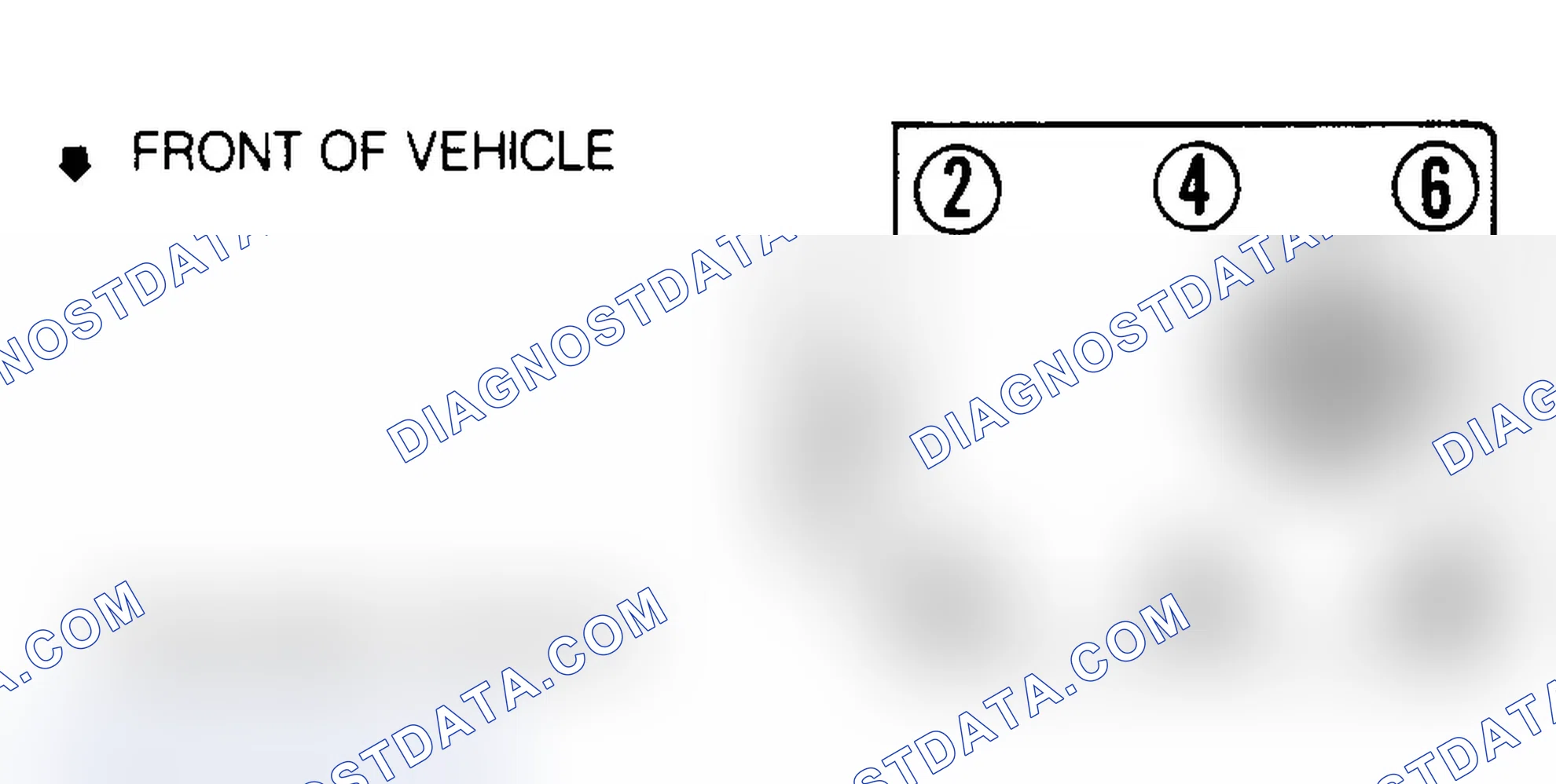 Scheme 1: Firing Order & Timing Marks (4.3L)
