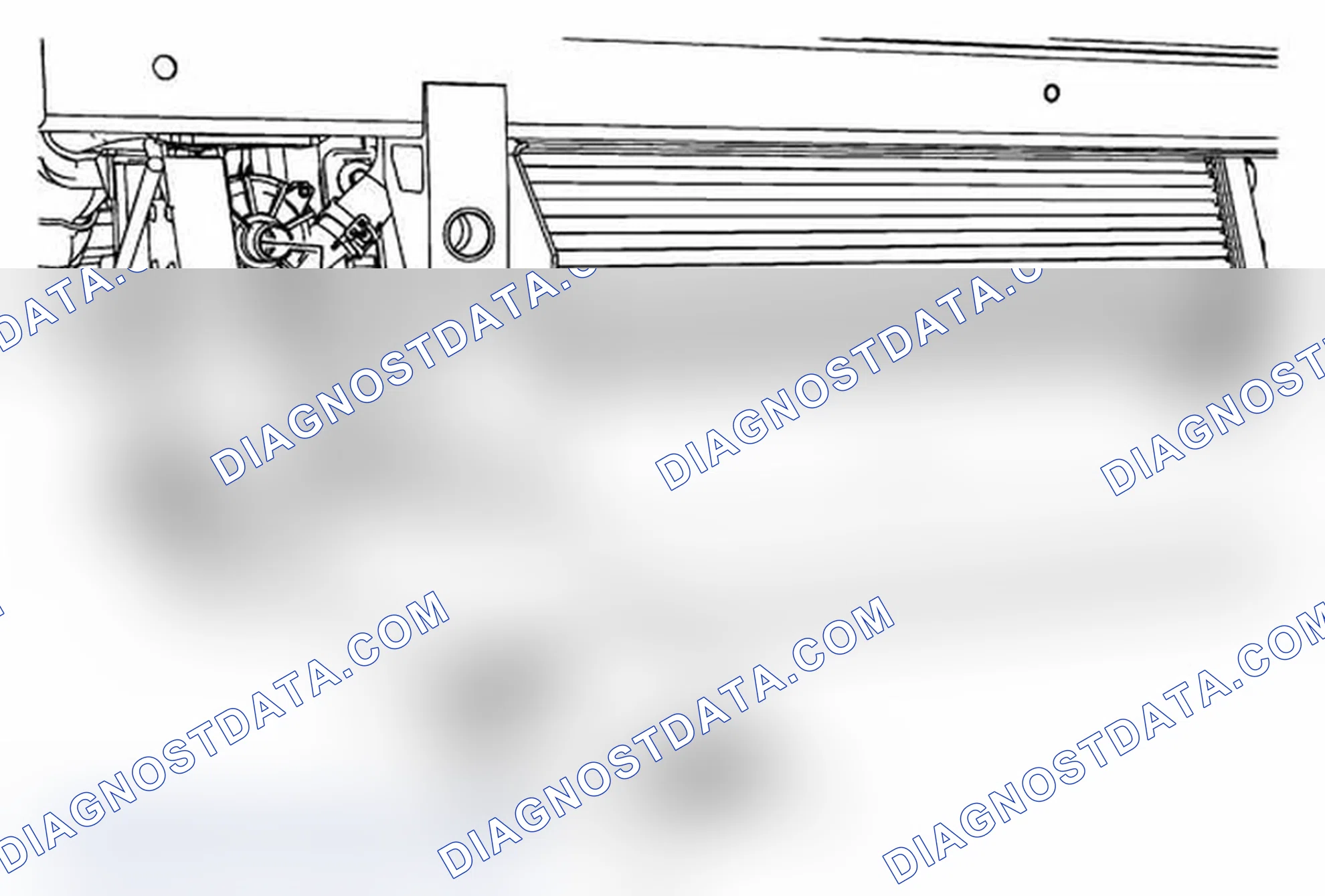 Scheme 5: Charge Air Cooler Coolant Hose Replacement - Radiator to Pump