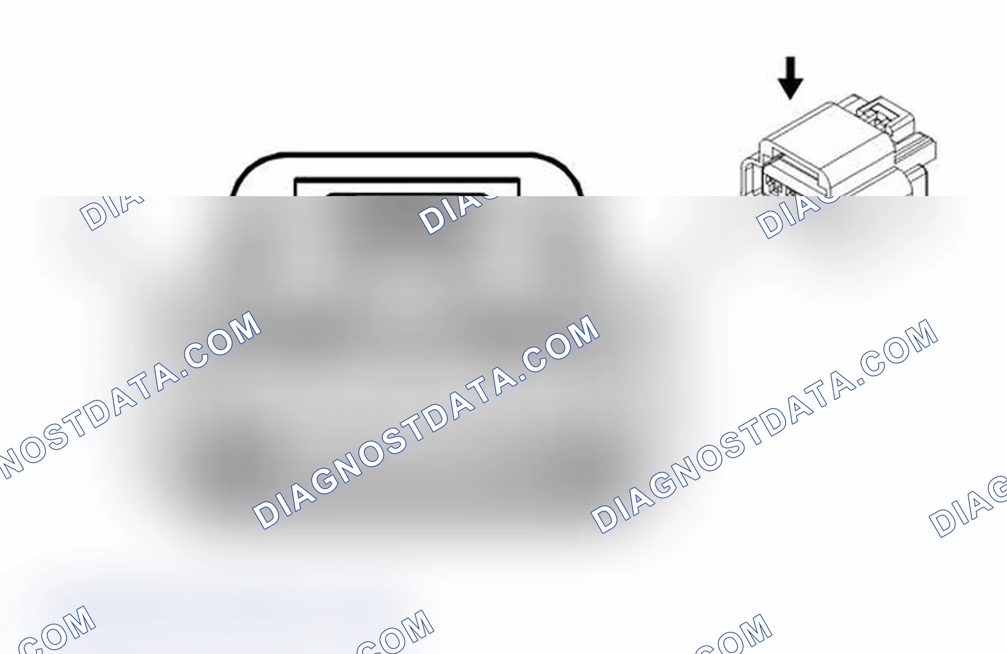 Scheme 421: Steering Wheel/Column Tilt/Telescope Actuator X1 (A45 with N38)