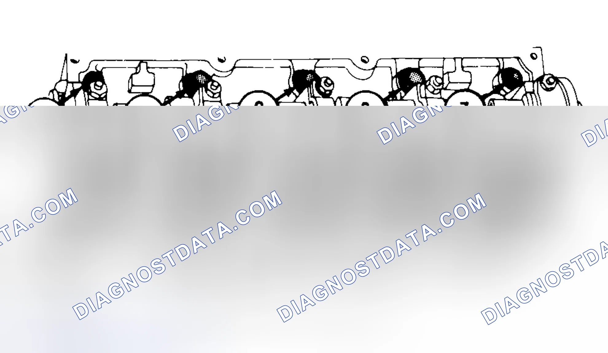 Scheme 7: Typical Cylinder Head Tightening or Loosening Sequence