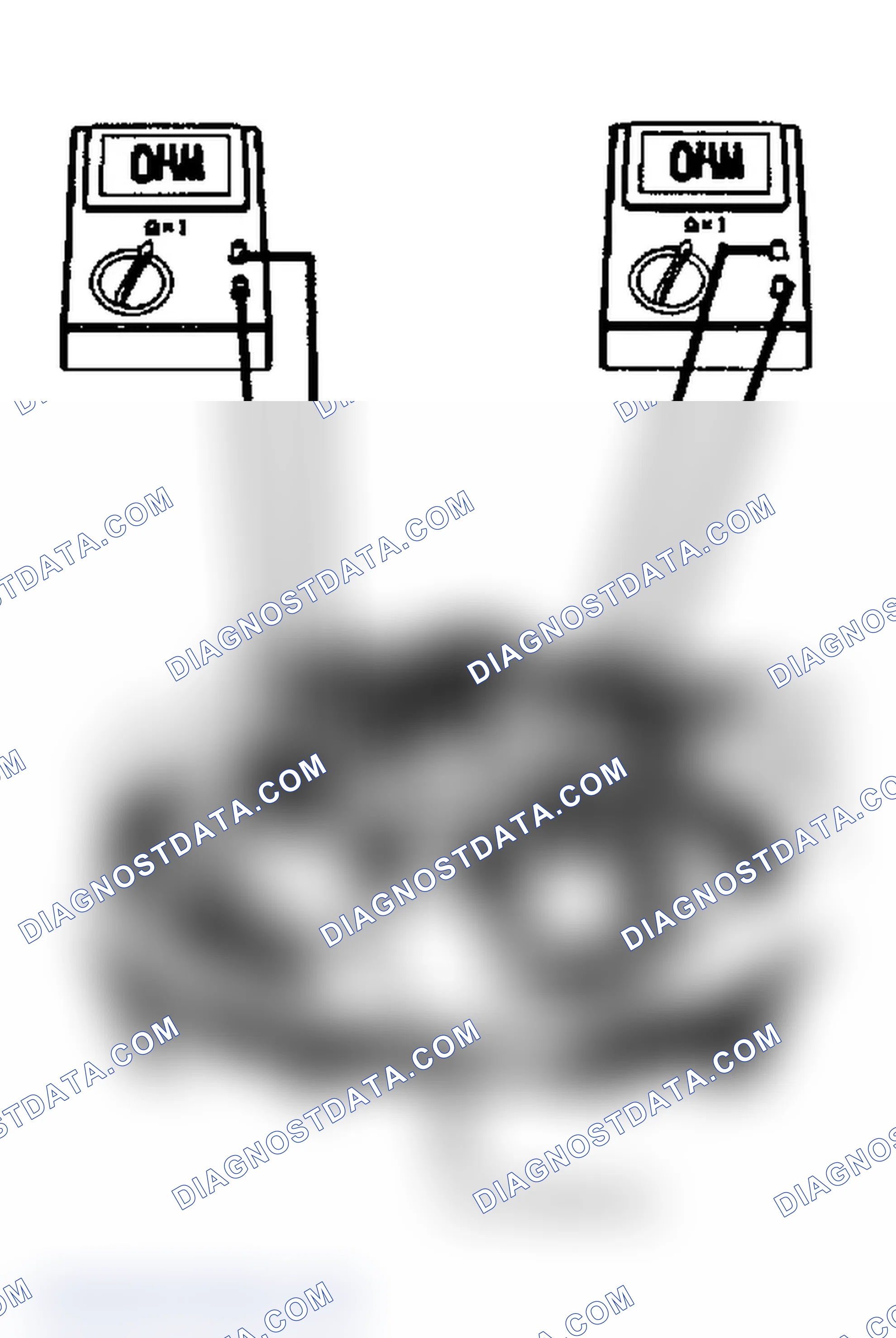 Scheme 218: NS7 (5 of 7) - Checking Fuel Injector With Ohmmeter