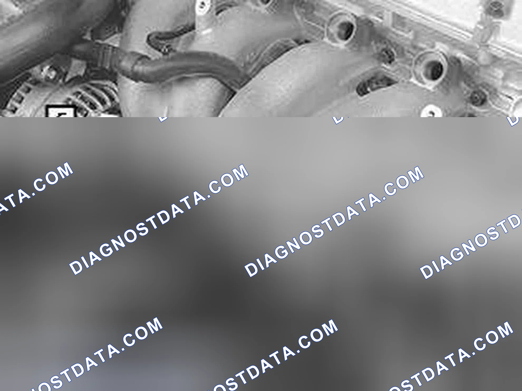 Scheme 98: Removing the intake manifold