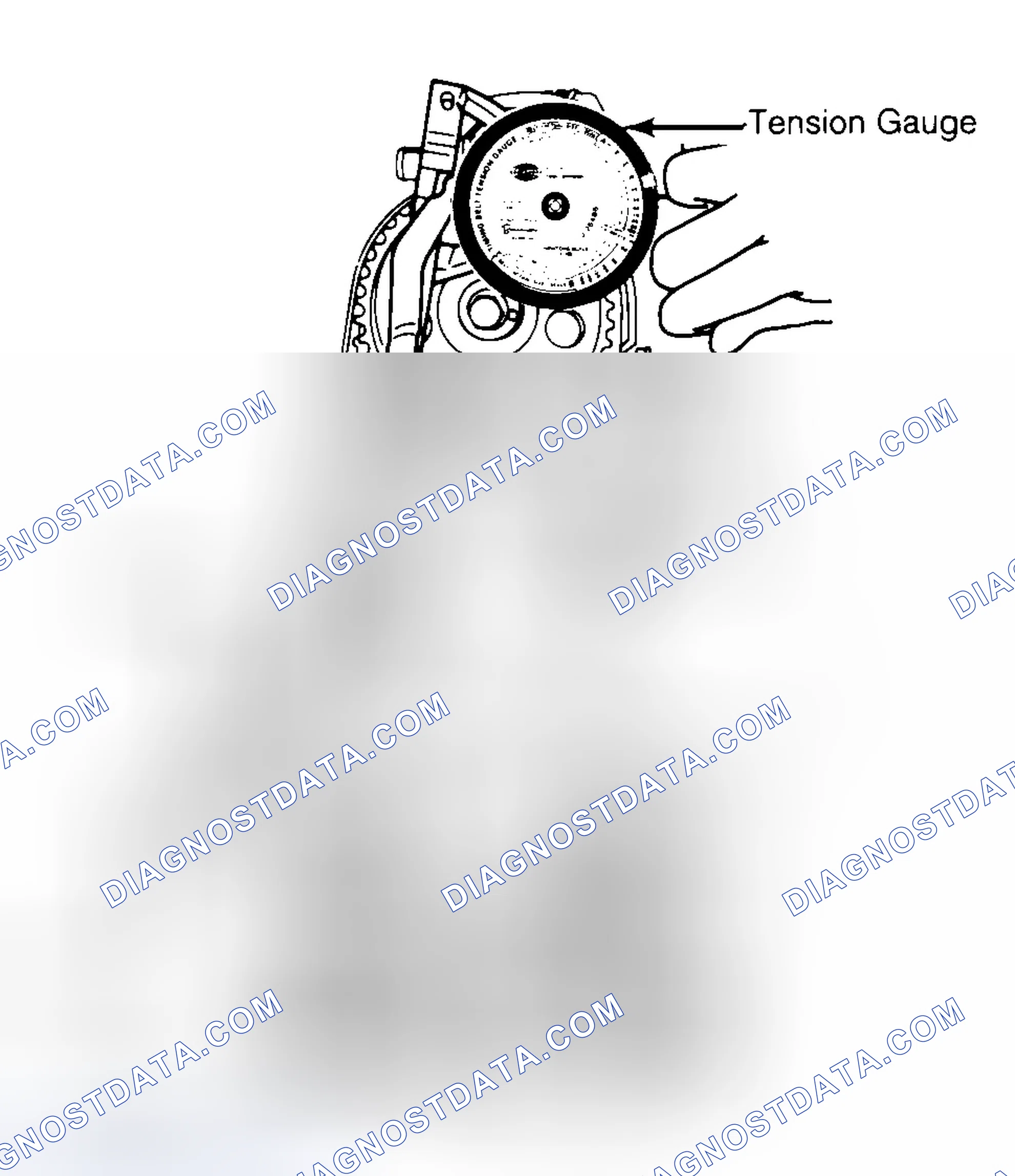 Scheme 3: Adjusting Typical Timing Belt Tension