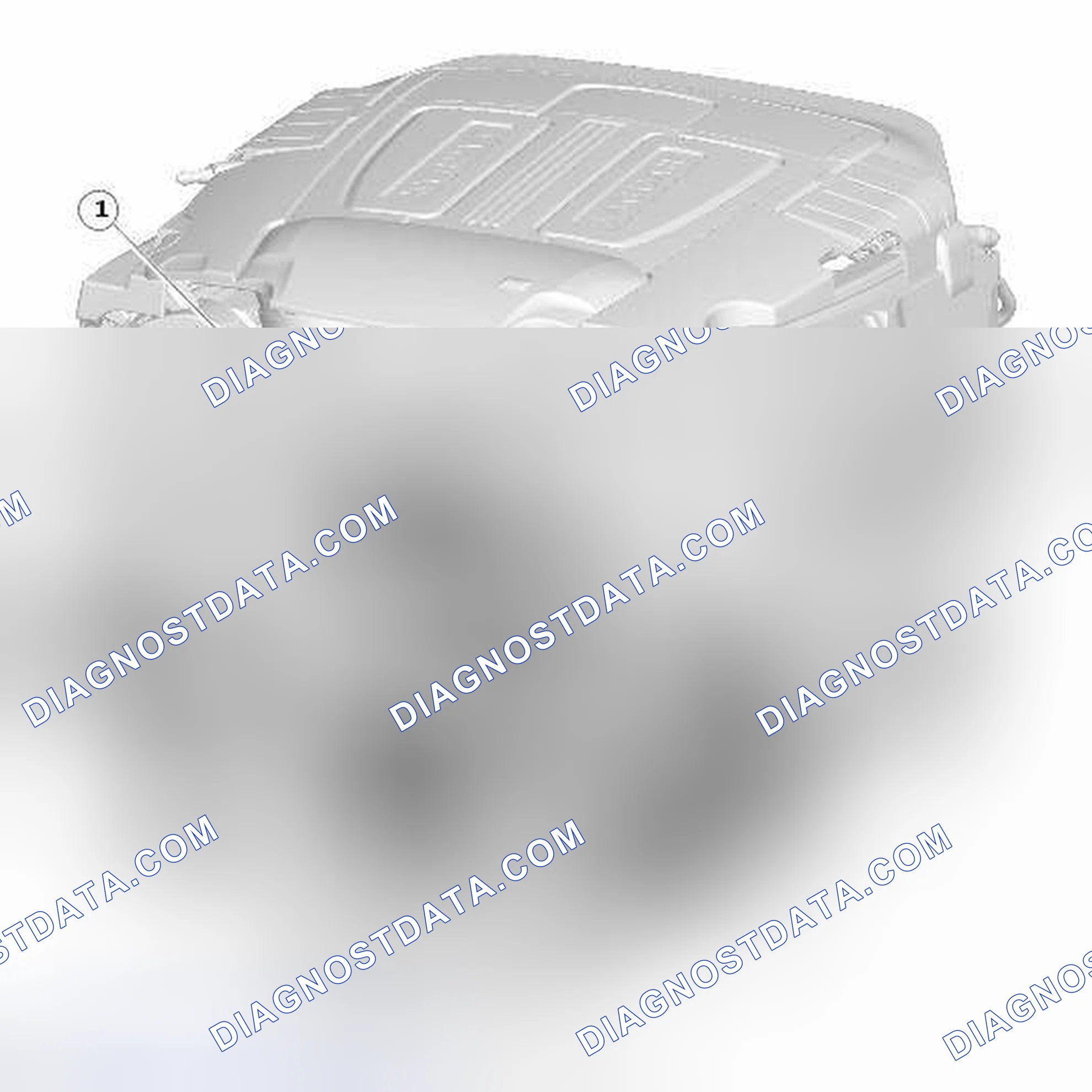 Scheme 1: COMPONENT LOCATION - NATURALLY ASPIRATED VEHICLES