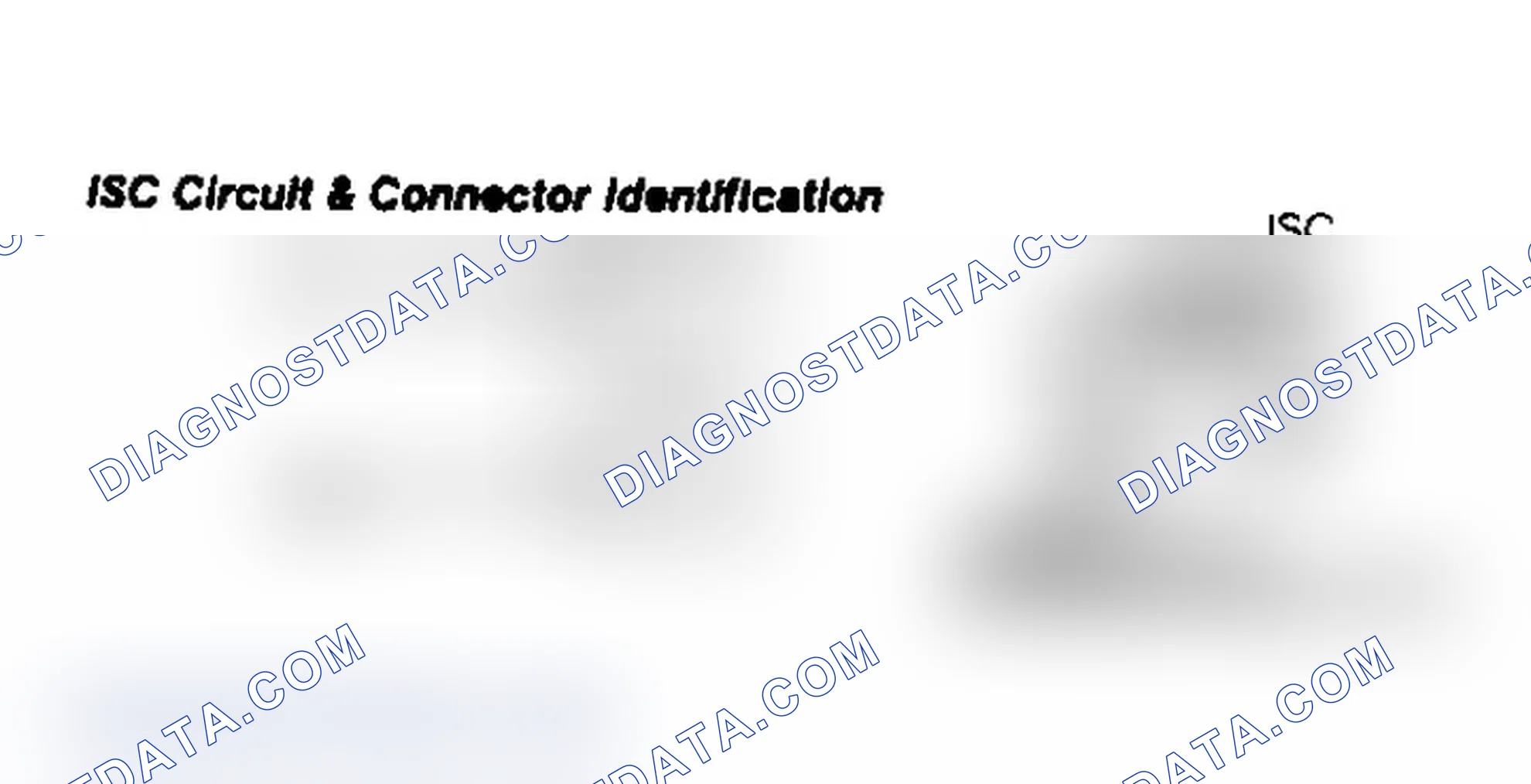 Scheme 18: Identifying ISC Circuit & Connector