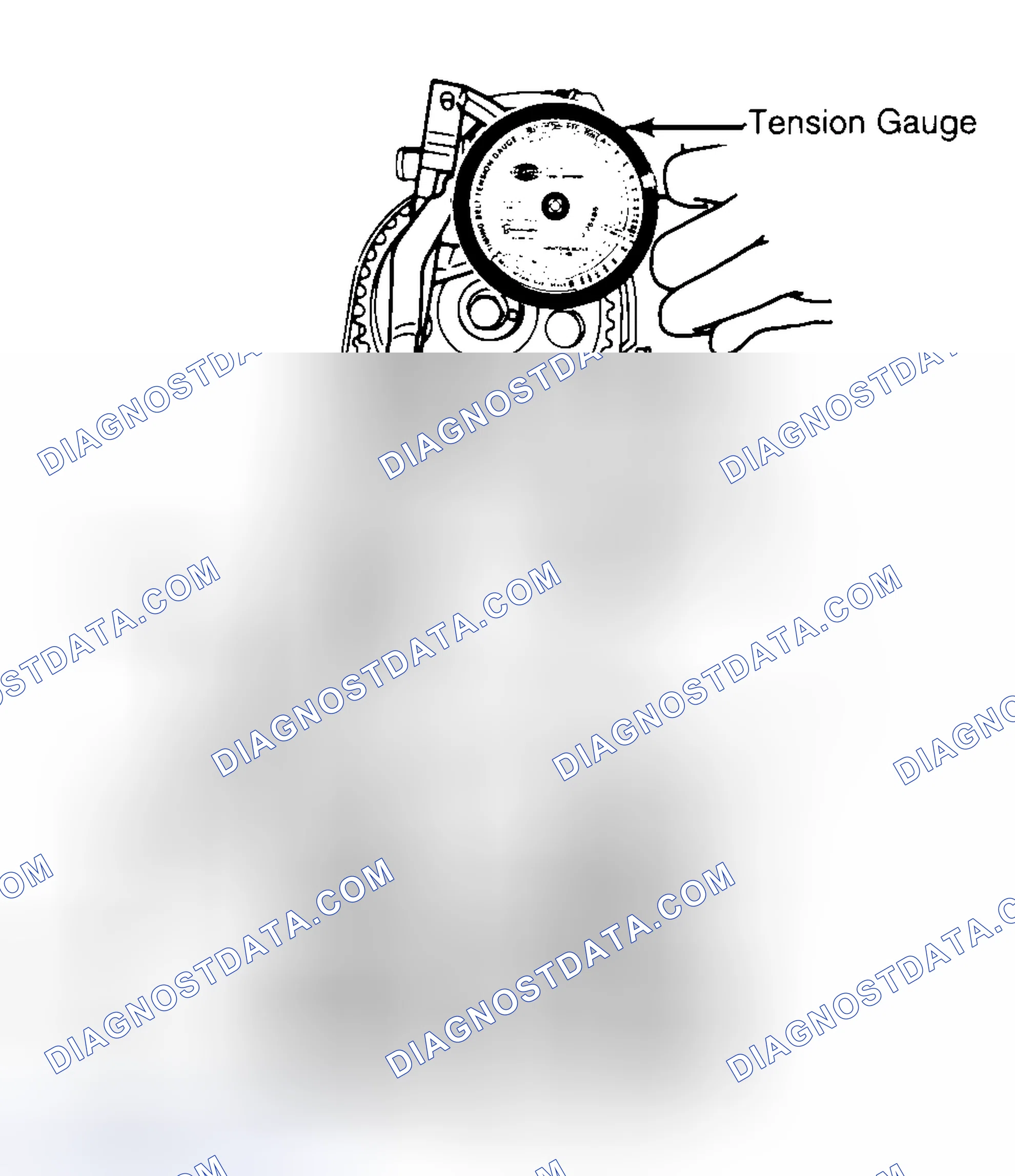 Scheme 3: Adjusting Typical Timing Belt Tension