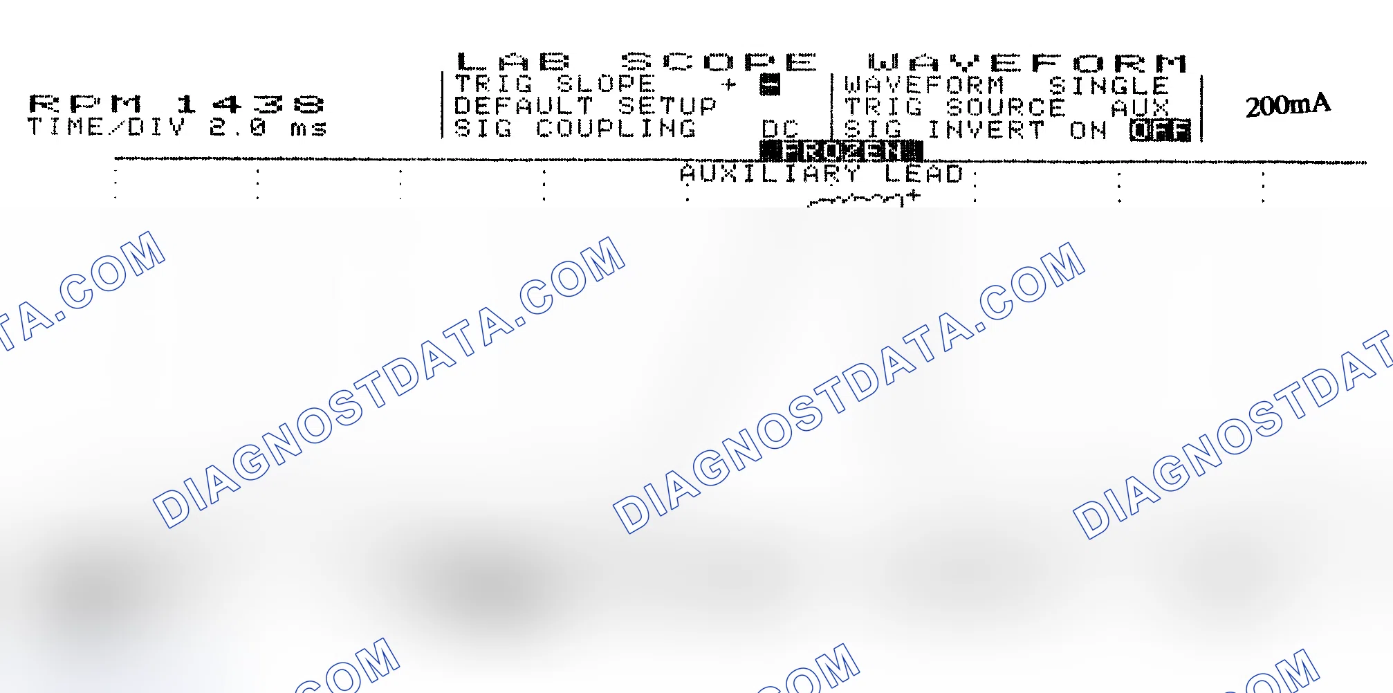 Scheme 15: Single Injector w/Normal Current Flow - Current Pattern