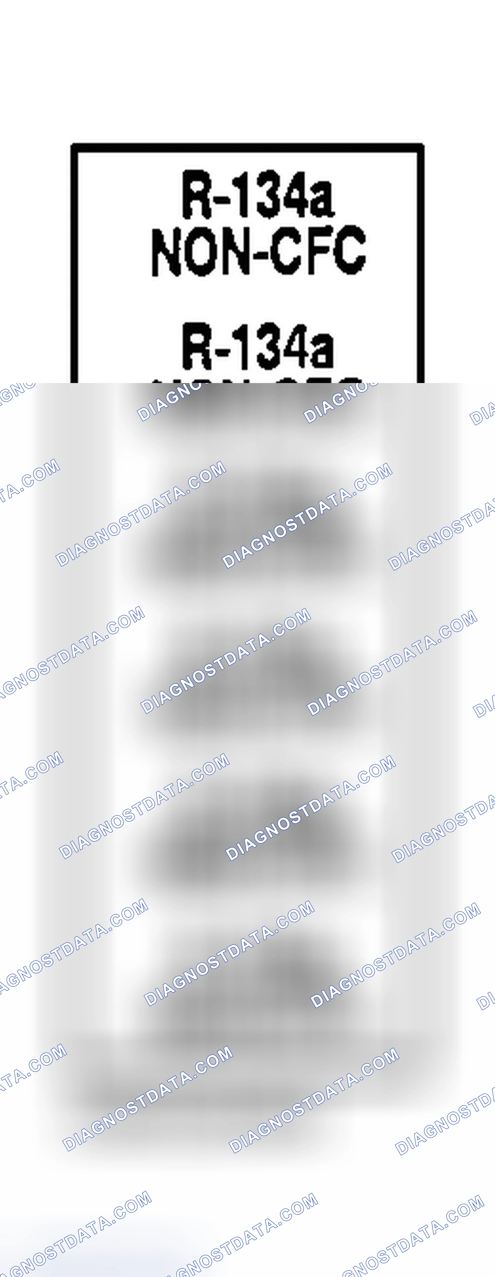 Scheme 5: Underhood A/C Specification Labels
