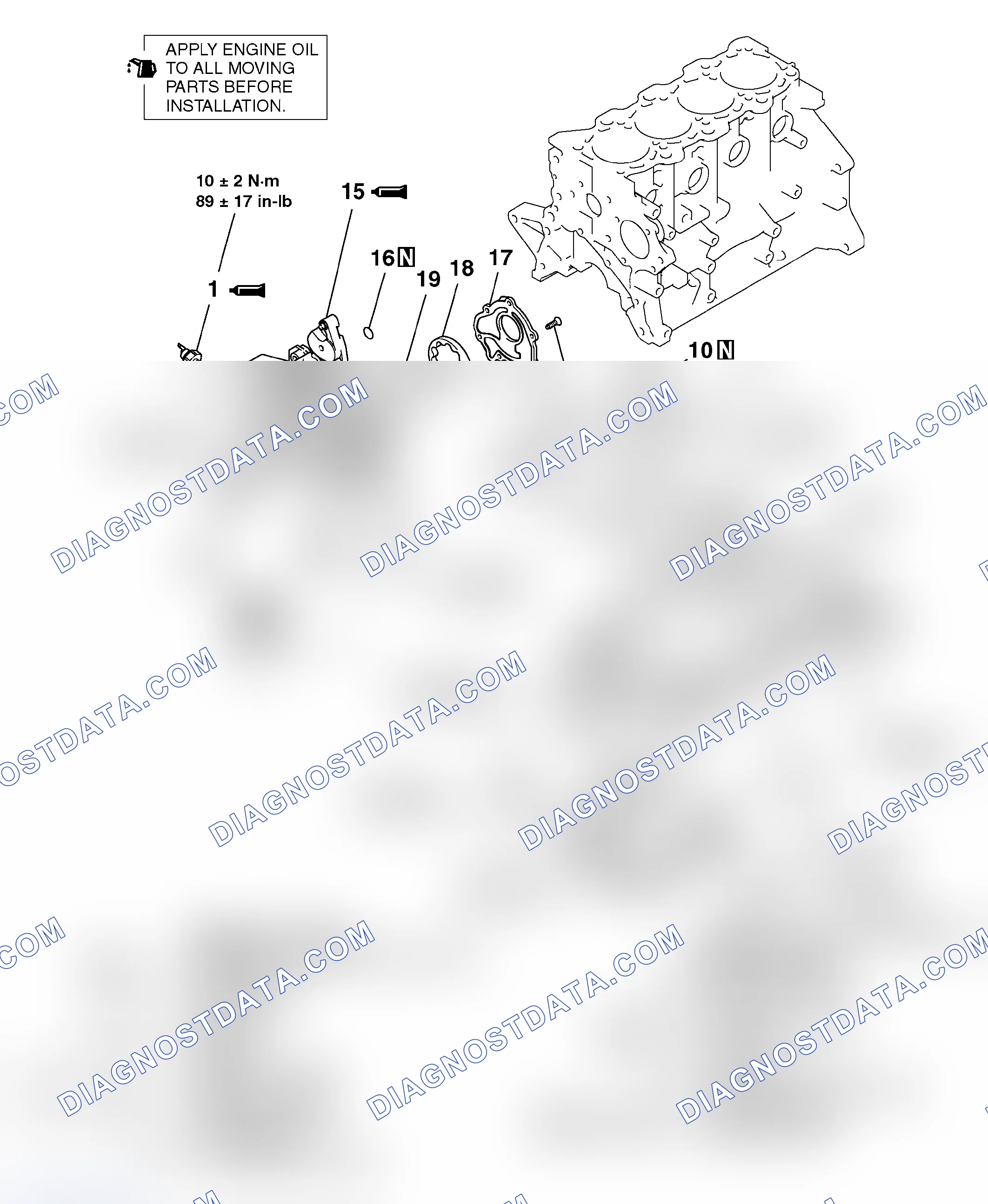 Scheme 301: REMOVAL AND INSTALLATION